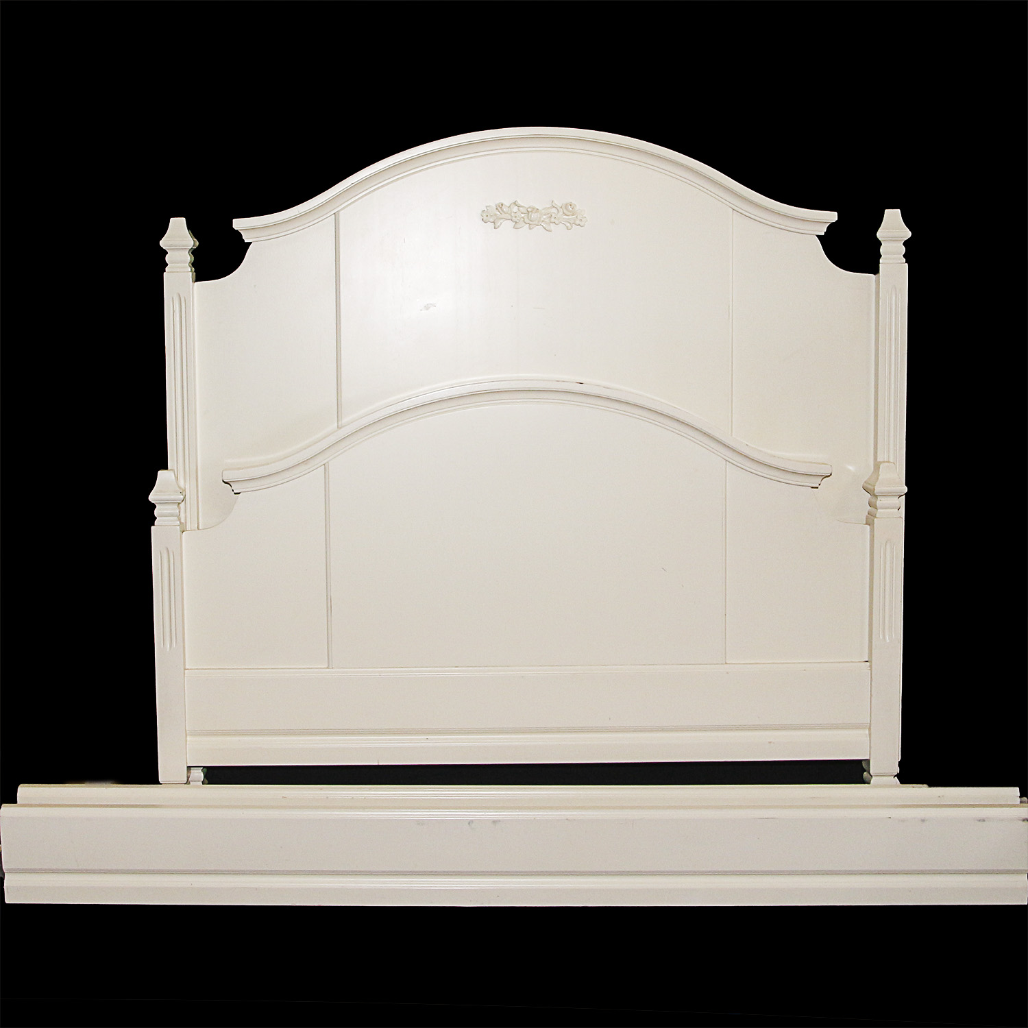 Vintage Pottery Barn Kids Full Size Painted Bed Frame