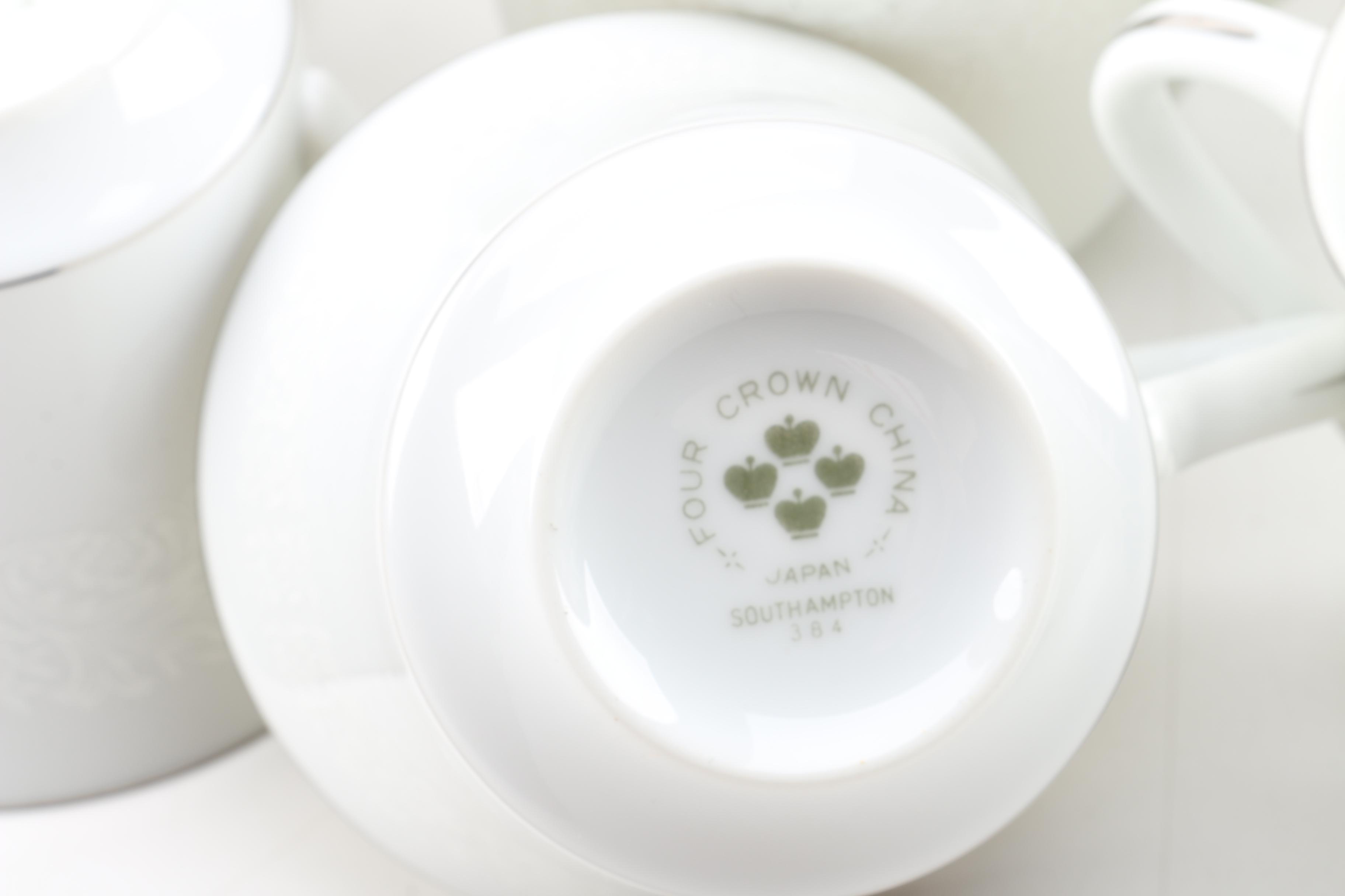 Four Crown China "Southampton" Dinnerware