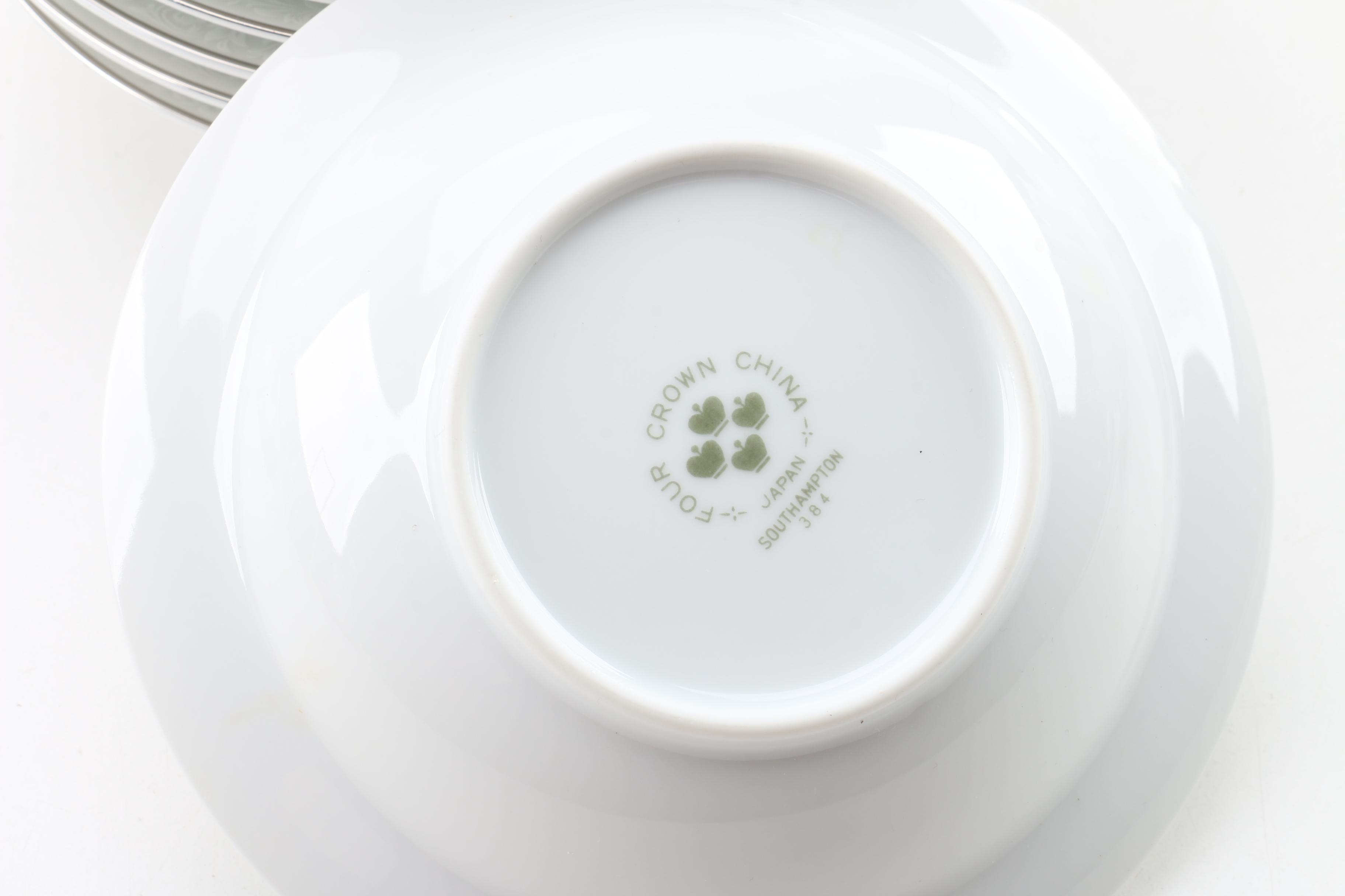Four Crown China "Southampton" Dinnerware