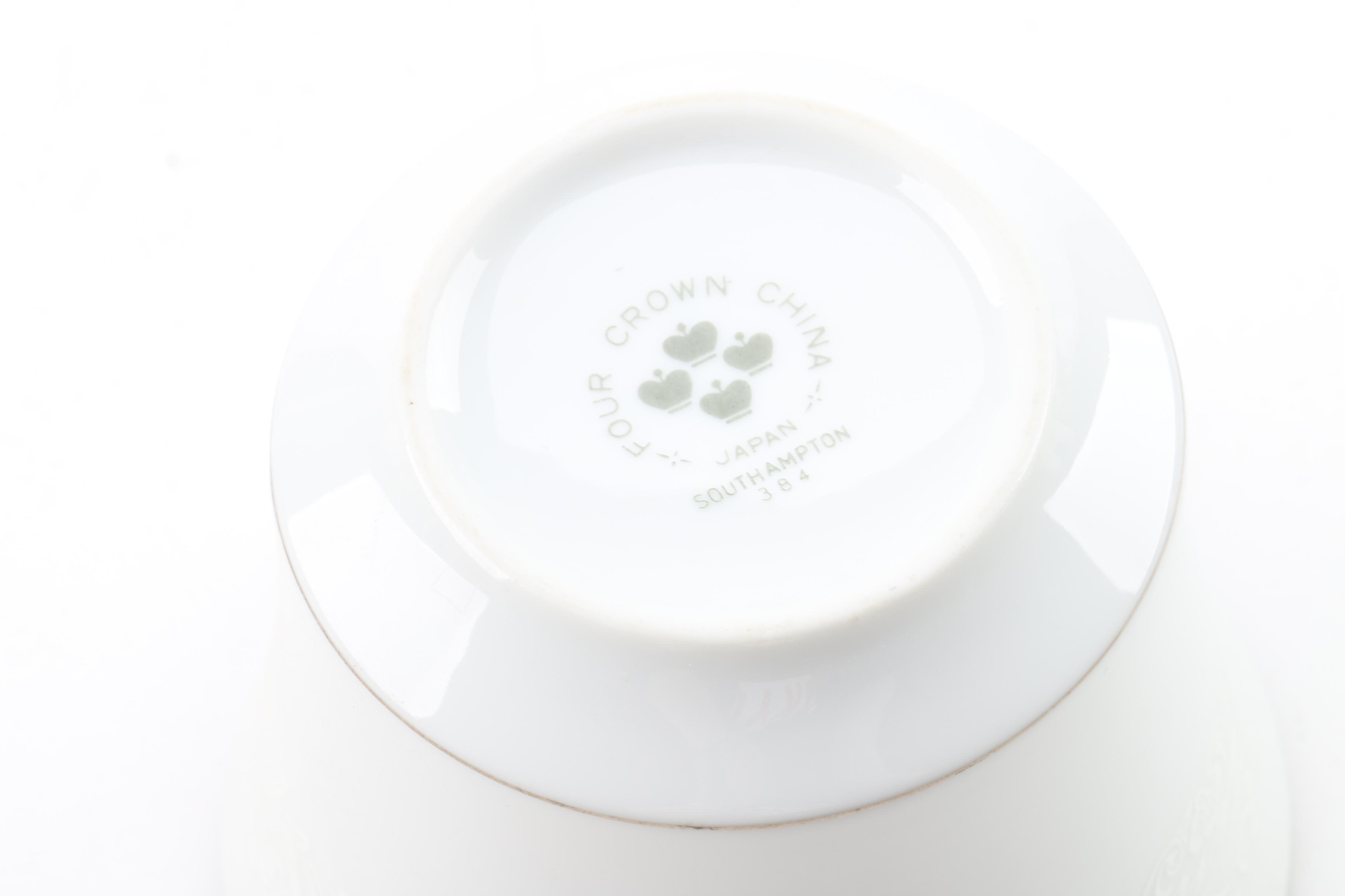 Four Crown China "Southampton" Dinnerware