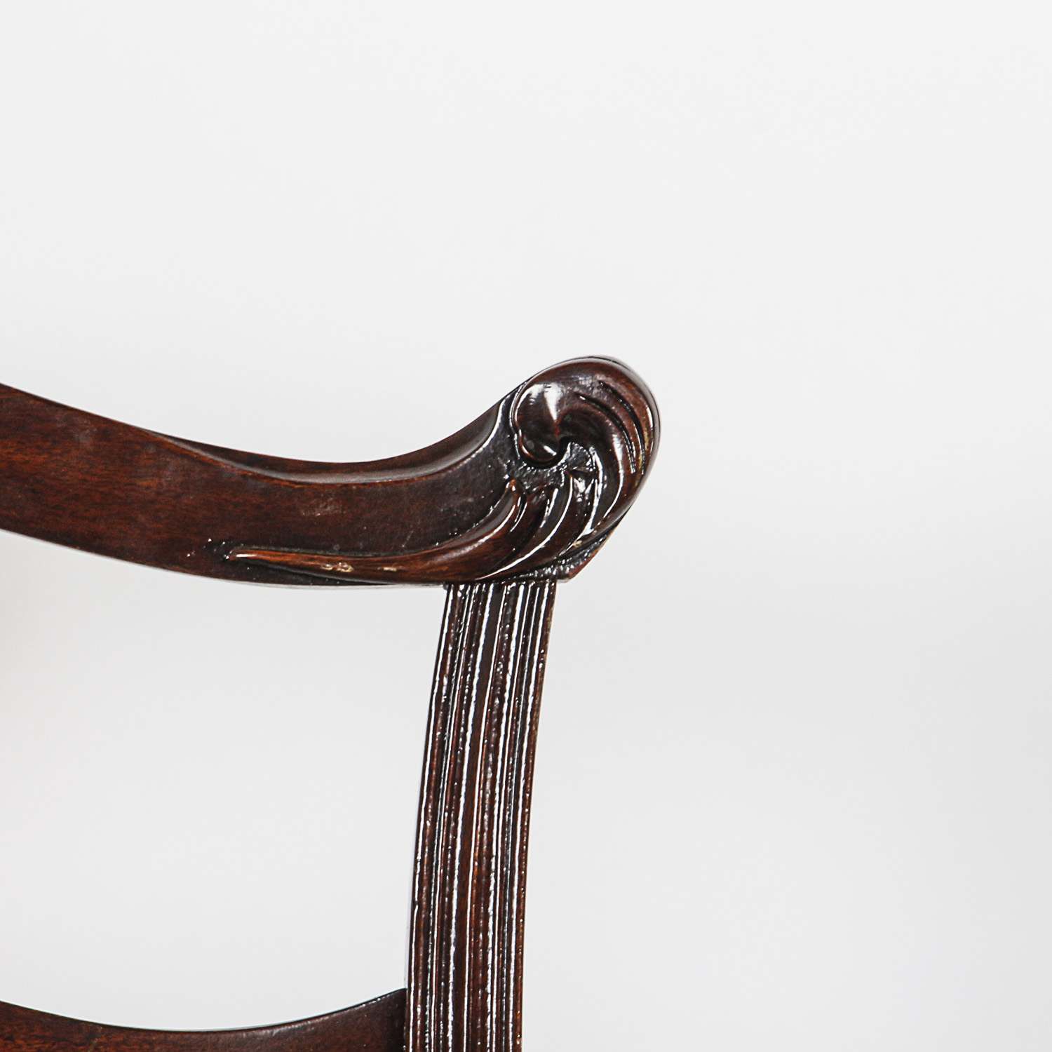 Pair of Chippendale Style Upholstered Chairs