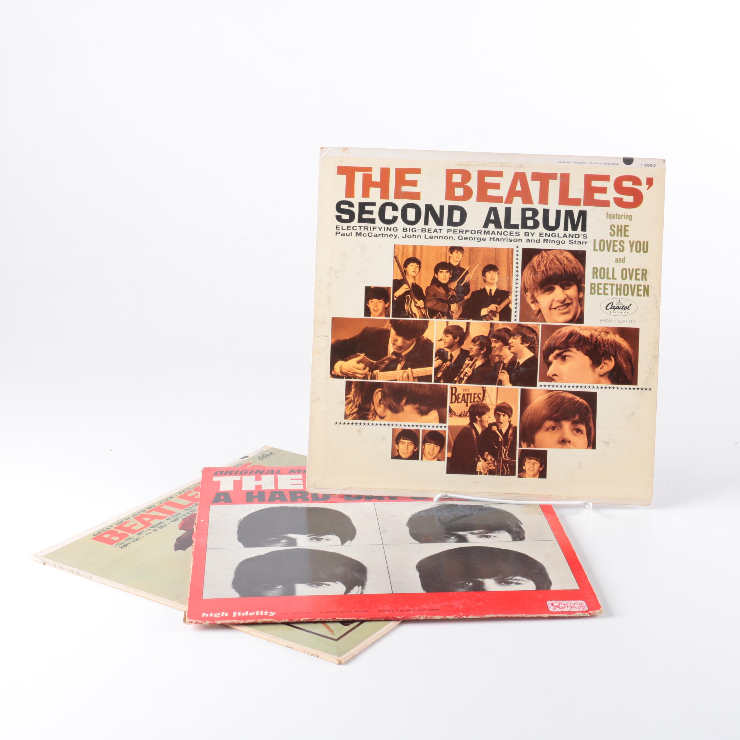 Three Beatles Records