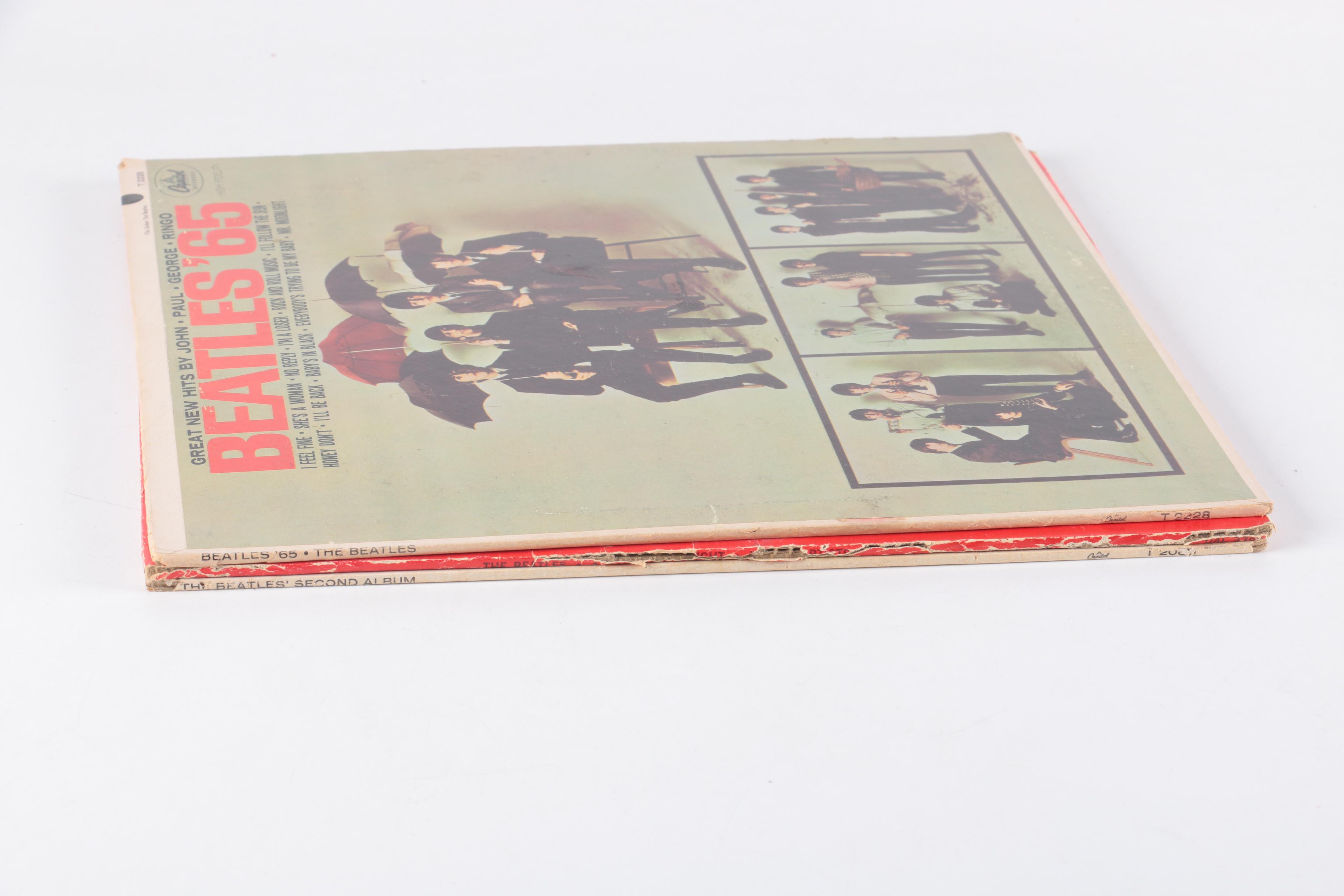 Three Beatles Records