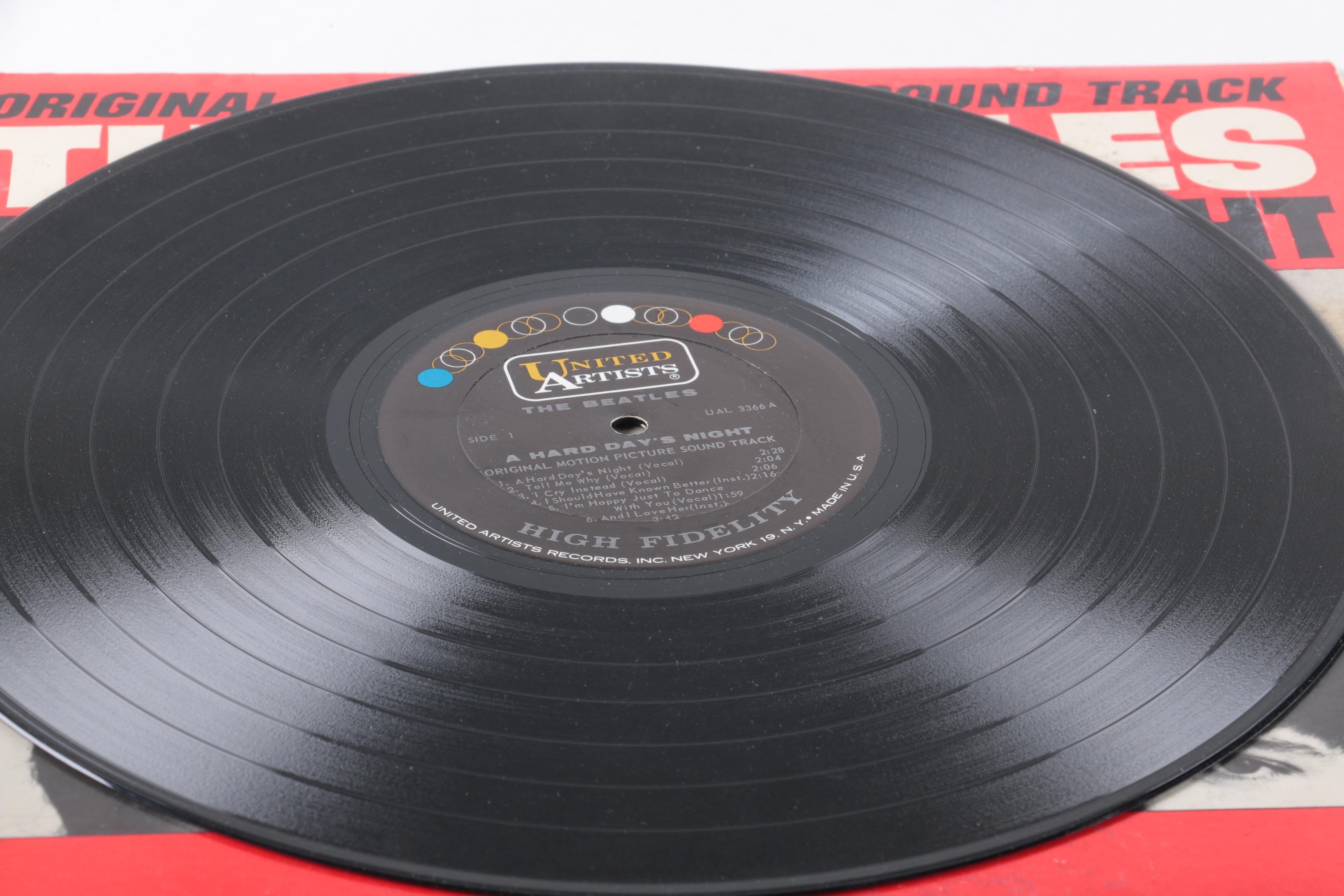 Three Beatles Records