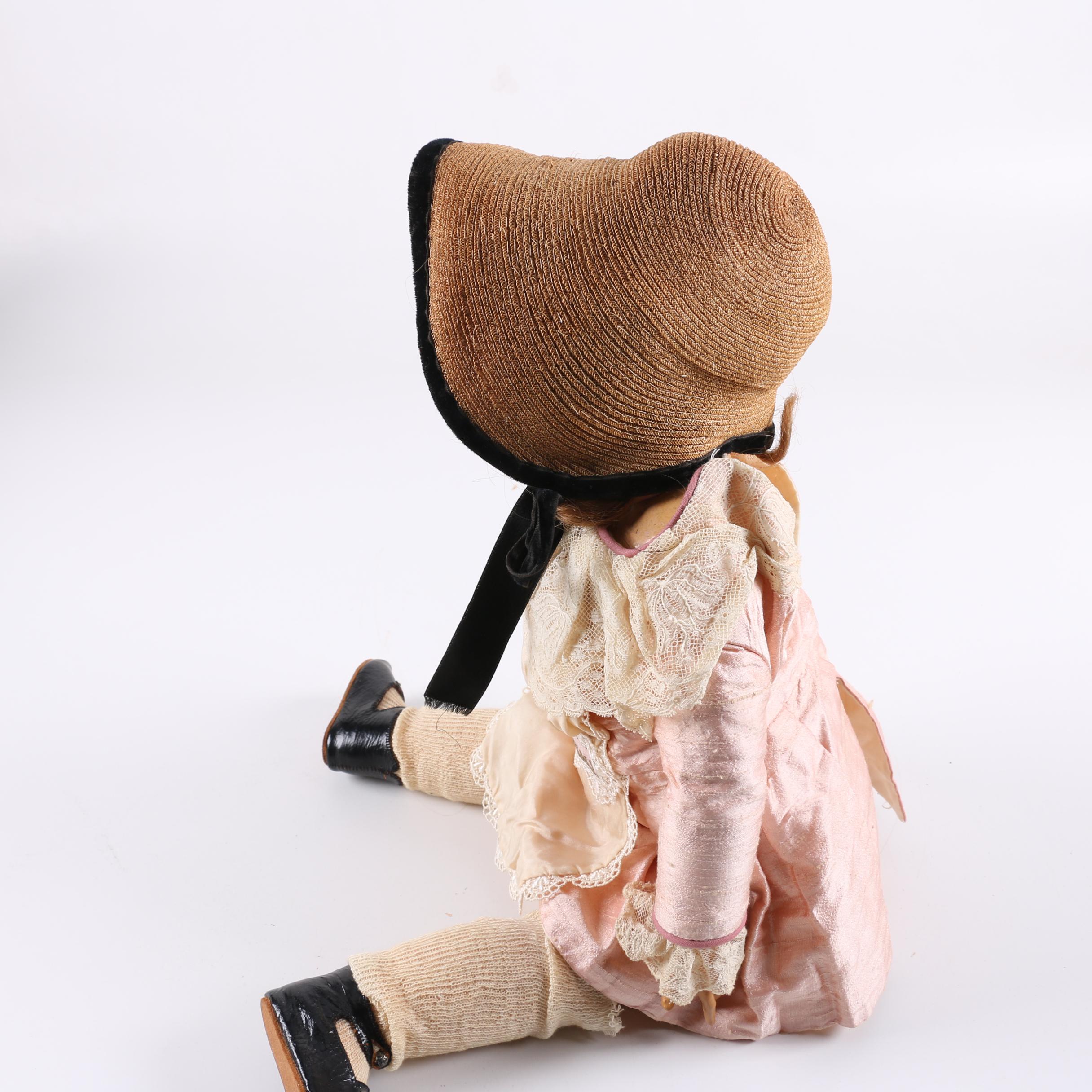 Antique Doll with Bébé Jumeau Diplôme d'Honneur Body