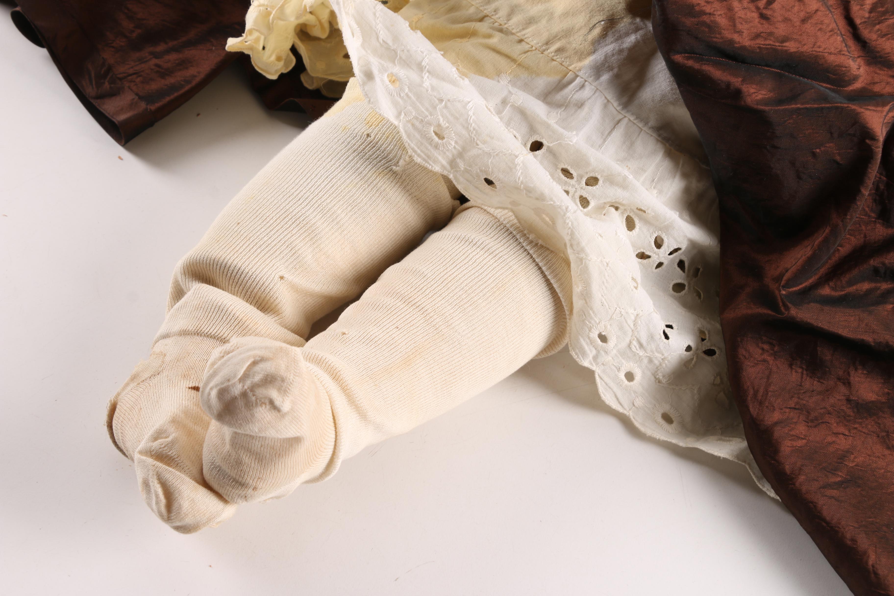 Antique Kestner Bisque Socket Head and Kid Leather Body Doll