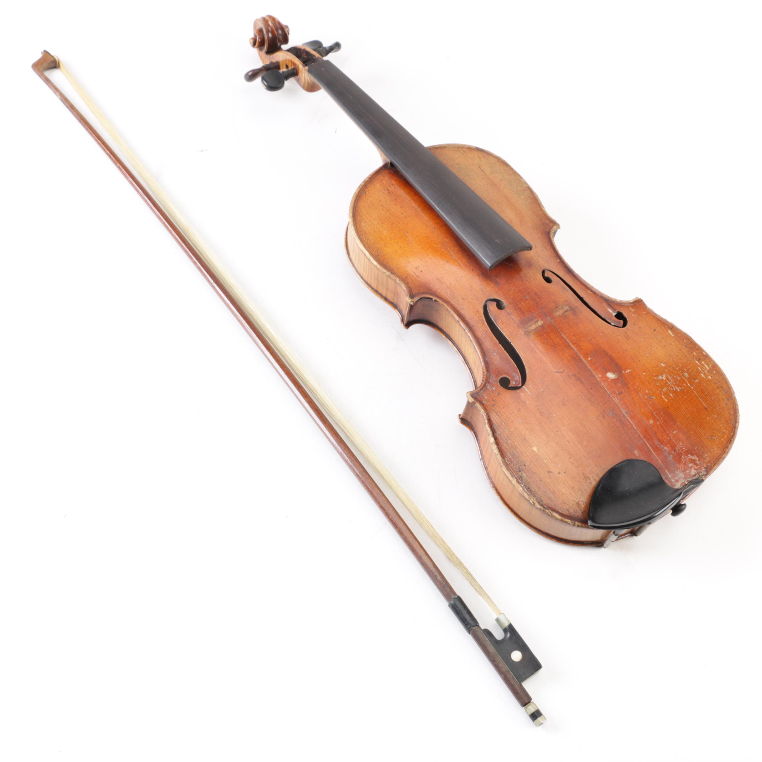 Monarch 3/4 Size Violin with Case