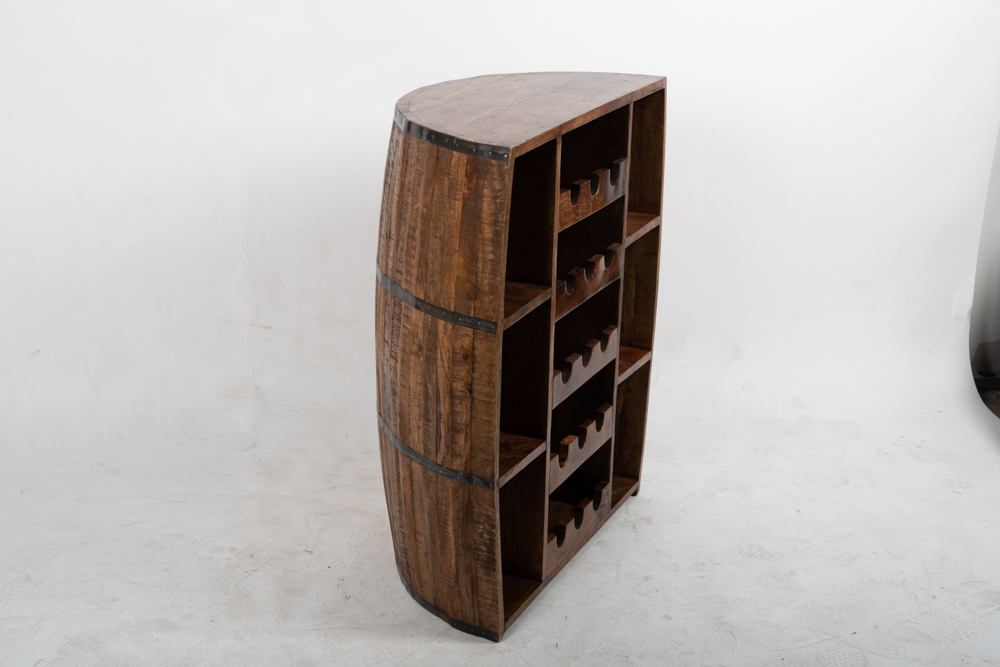 Wine Barrel Storage Cabinet
