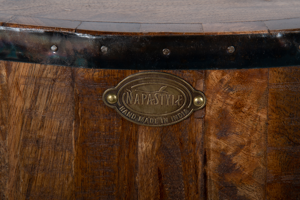 Wine Barrel Storage Cabinet