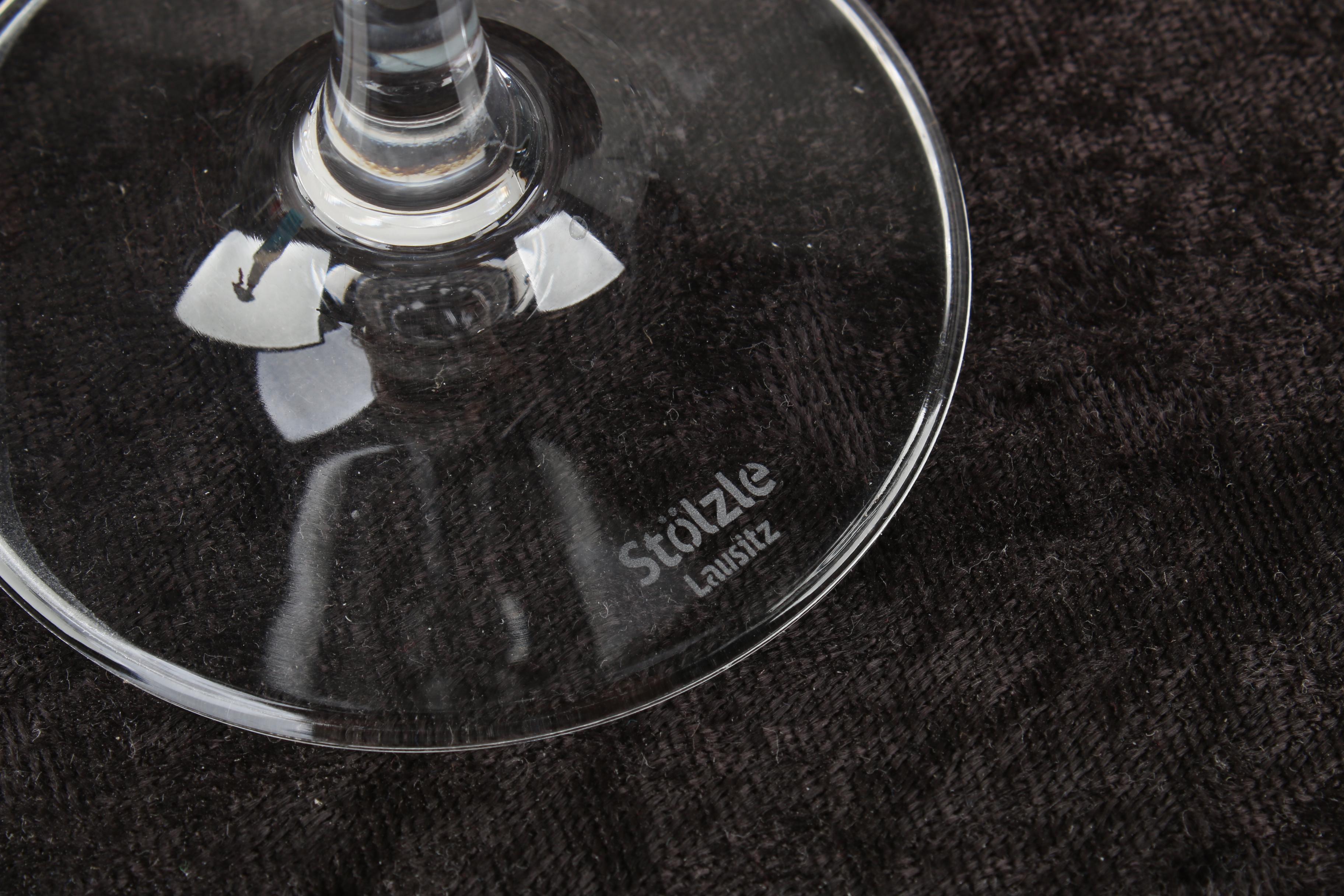 Glass Stemware Including Stölzle Lausitz