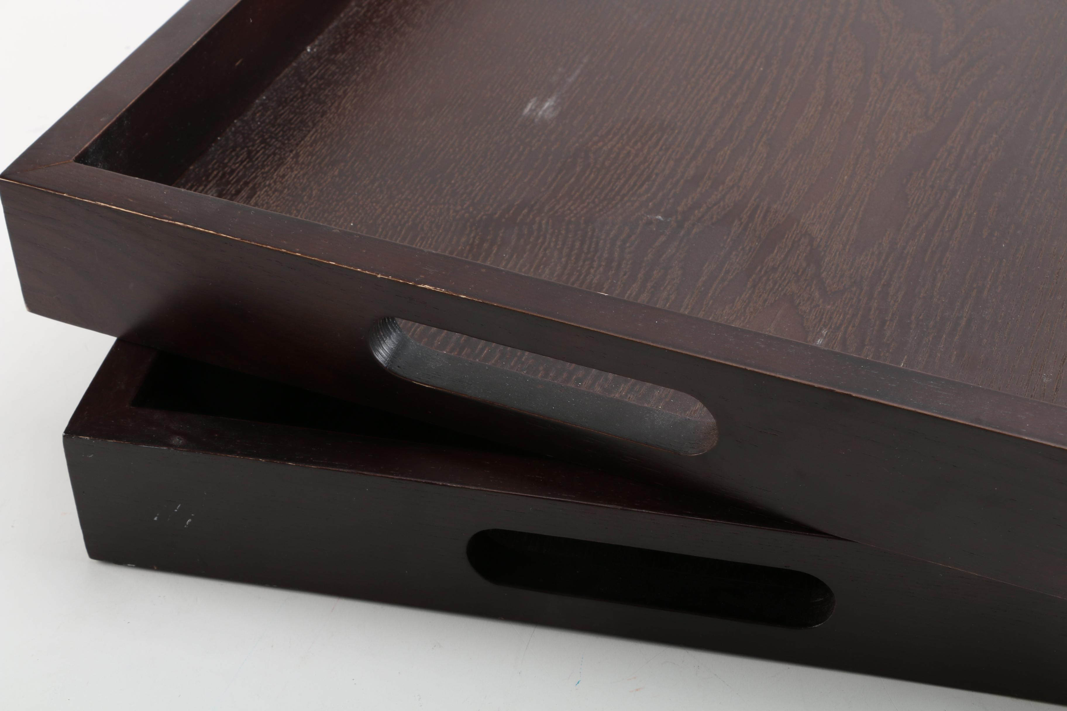 Wooden and Lacquered Trays