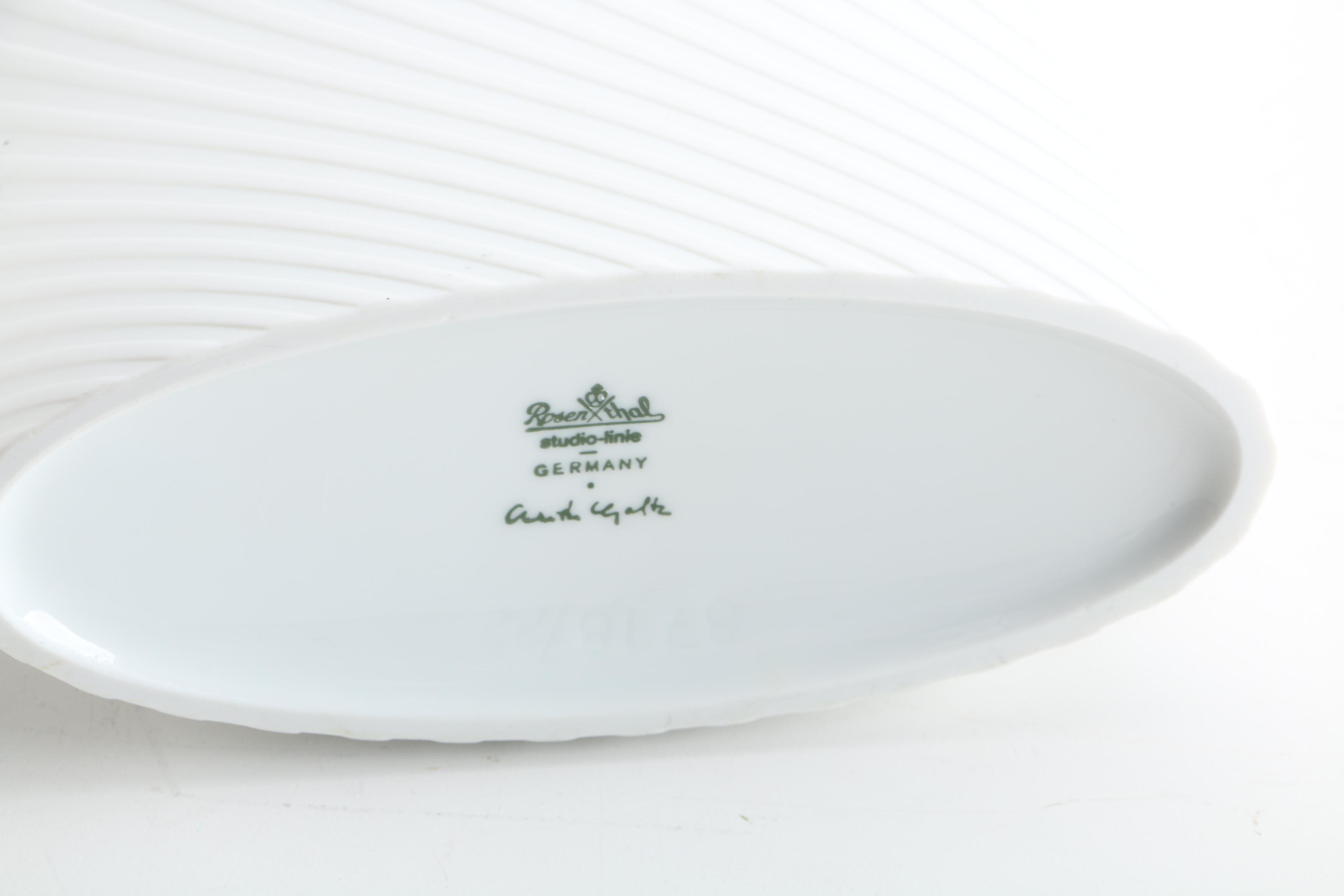 Group of Vases Including Rosenthal