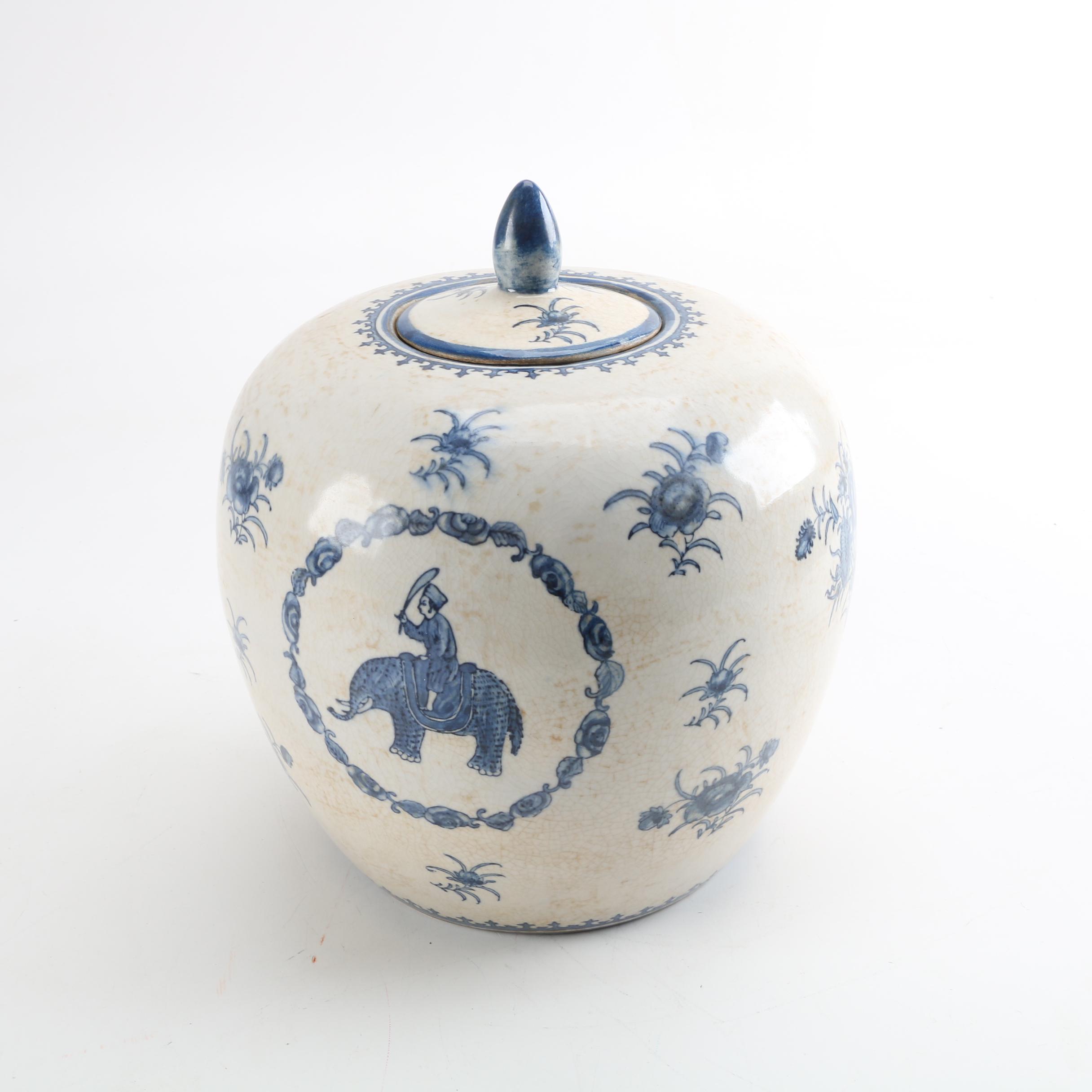 Chinese Decorative Ceramic Jar