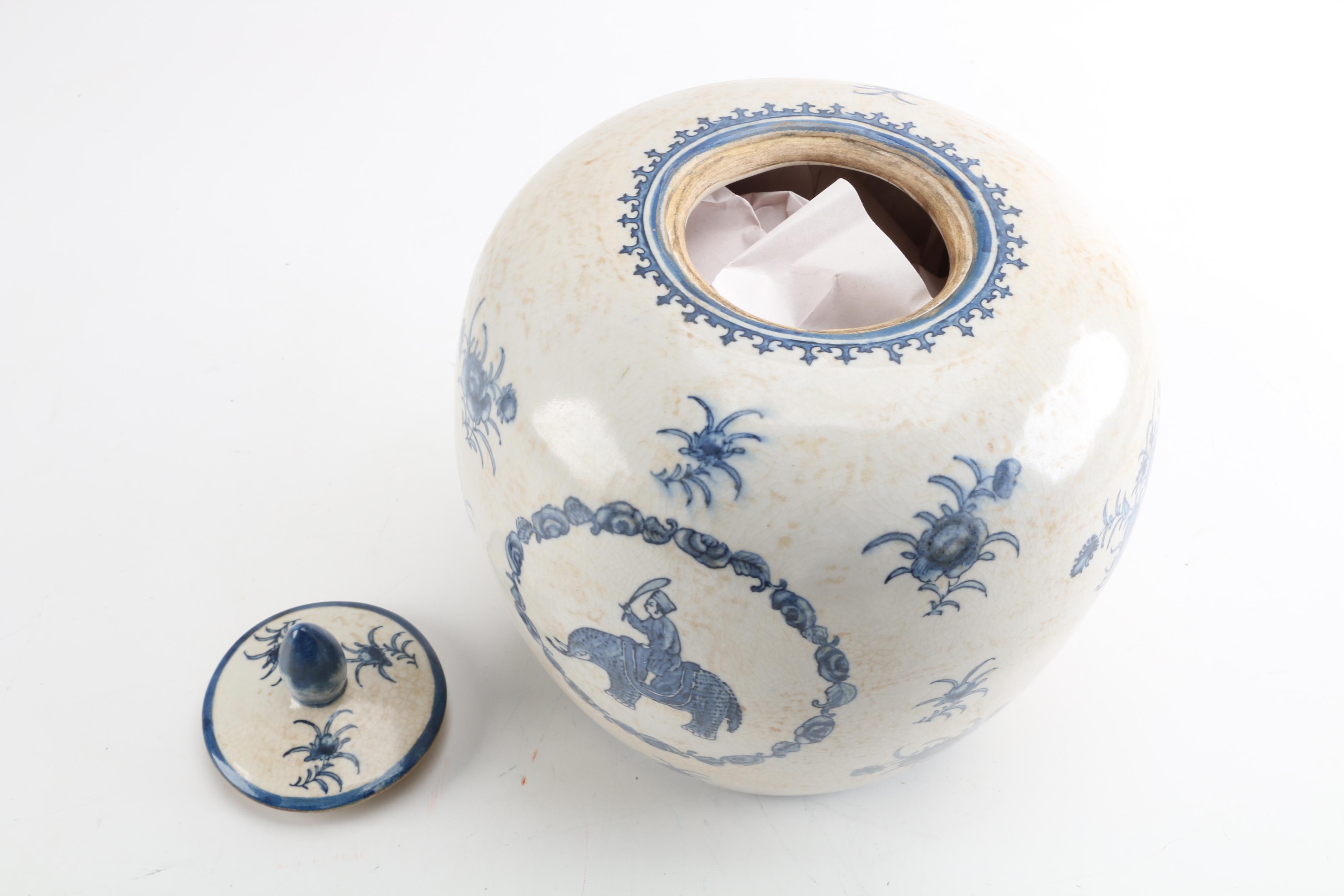 Chinese Decorative Ceramic Jar