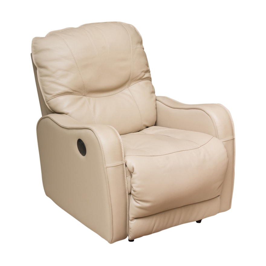 Upholstered Reclining Lounge Chair