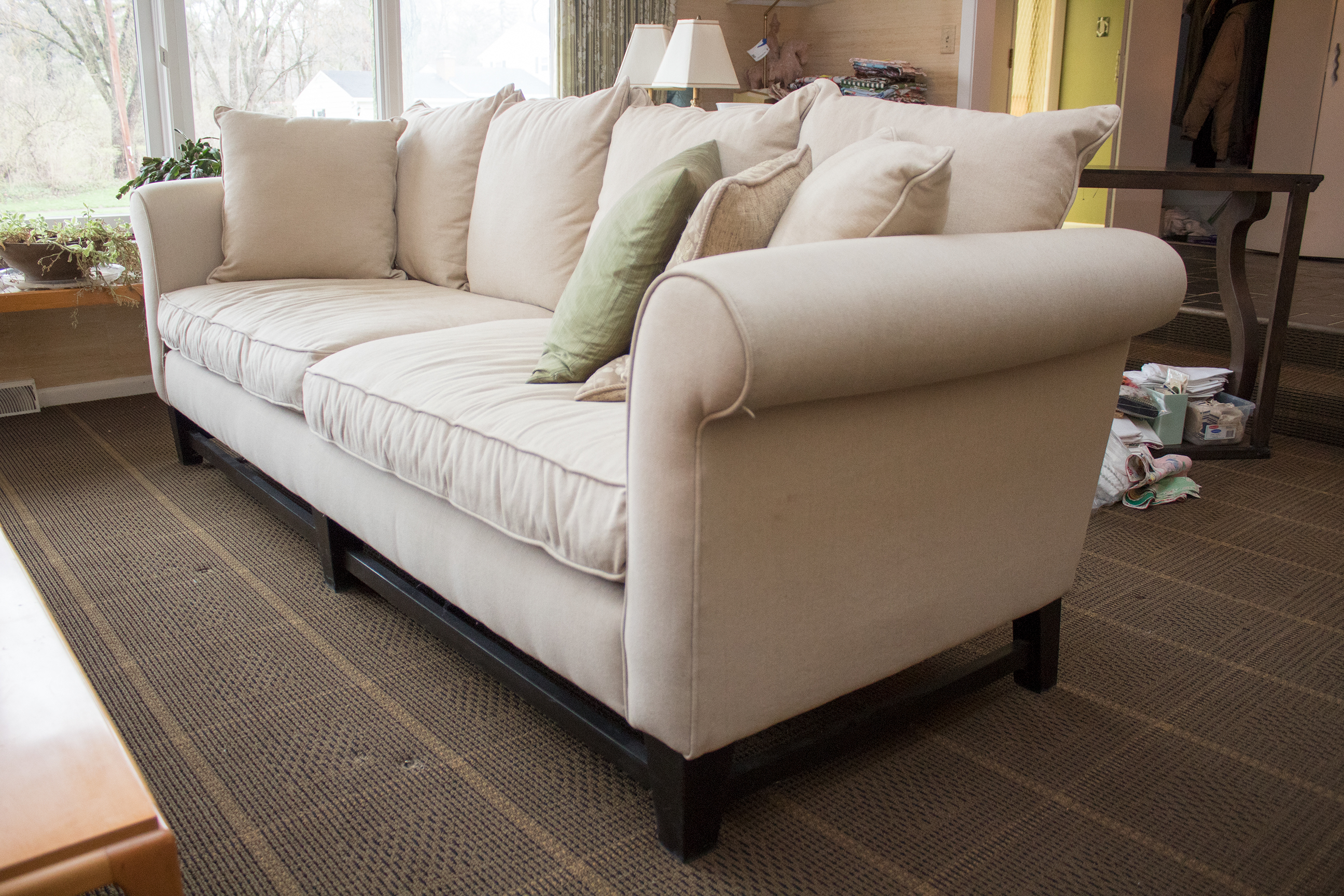 Martha Stewart Signature Canvas Sofa by Bernhardt