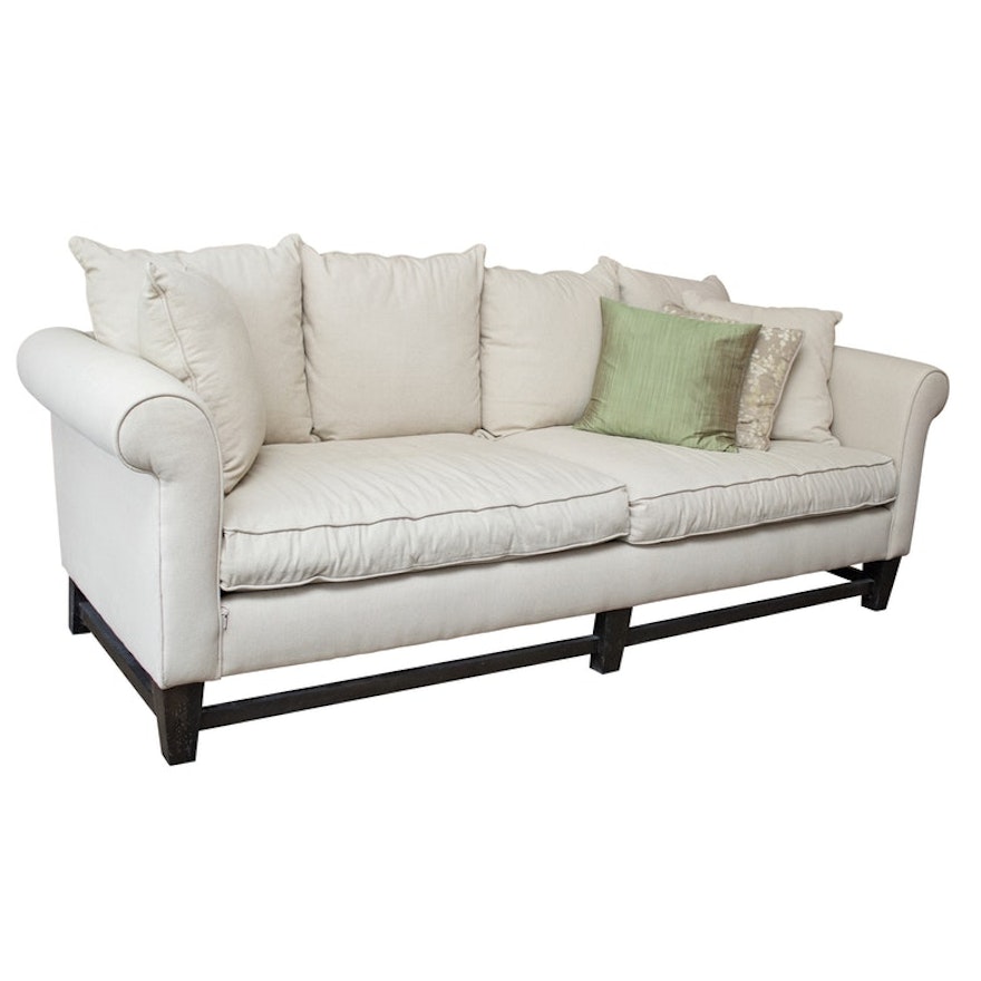 Martha Stewart Signature Canvas Sofa by Bernhardt