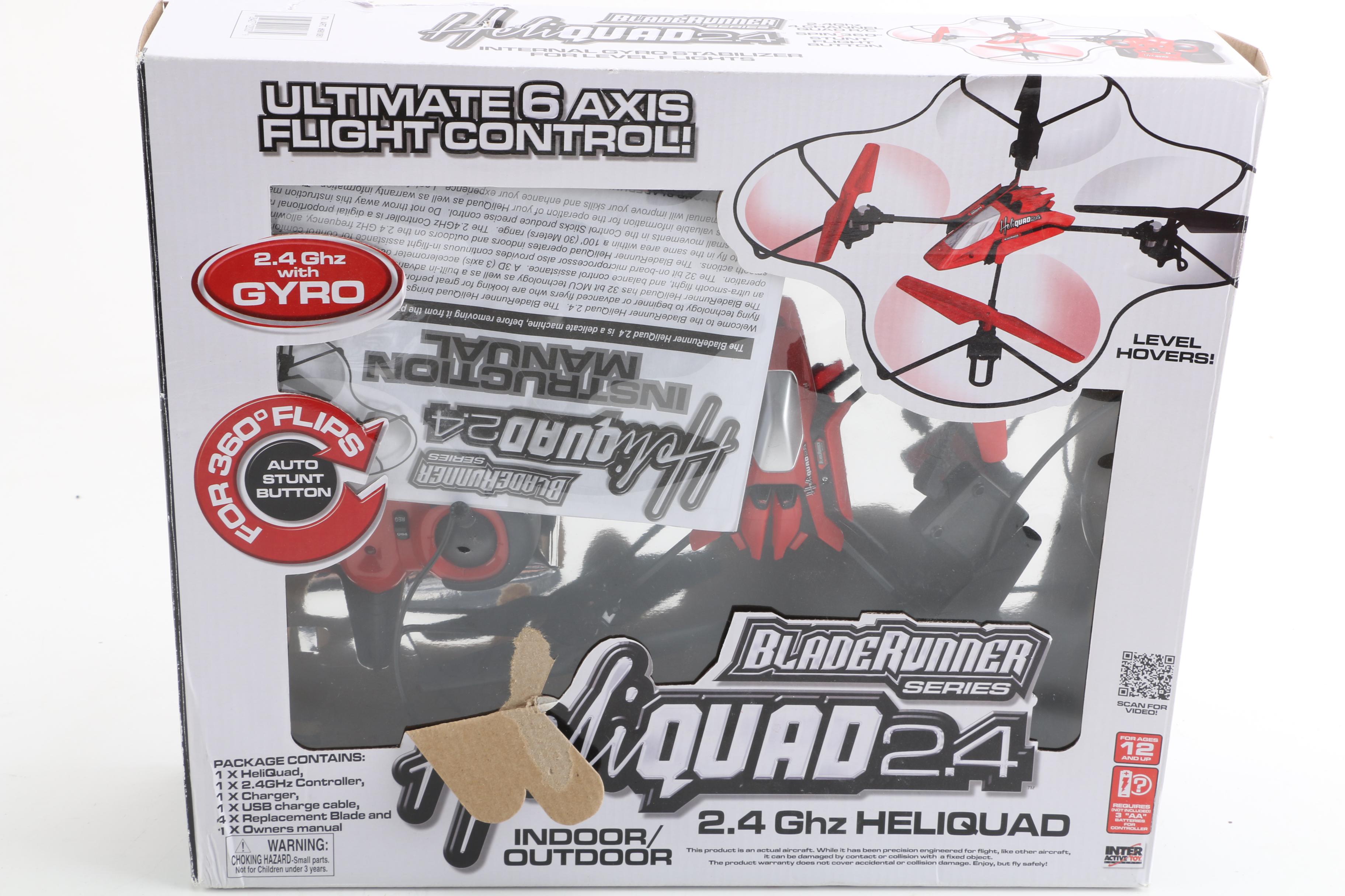 HeliQuad 2.4 BladeRunner Series Indoor and Outdoor Drone