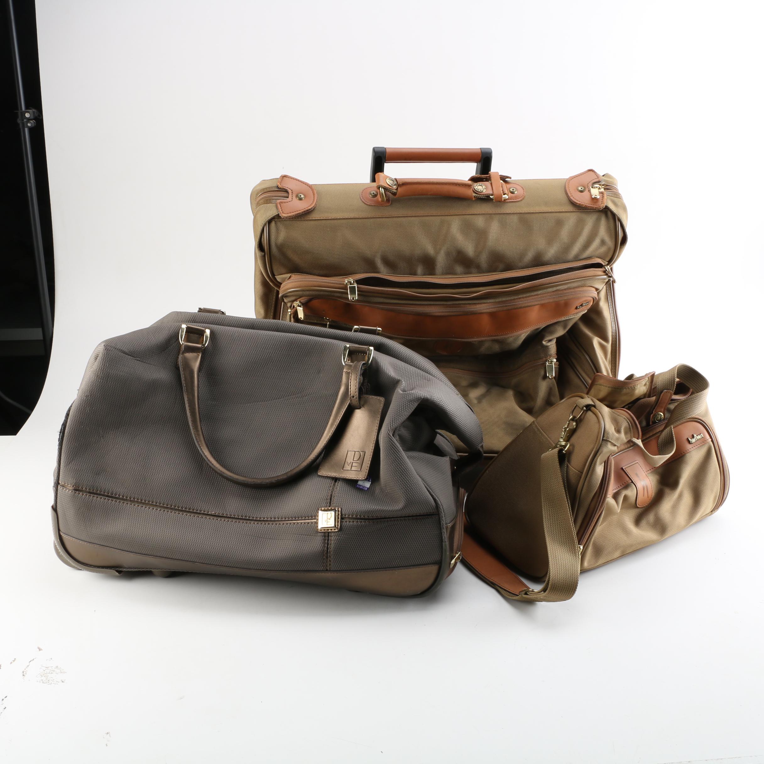 Vintage Hartmann and Diane von Furstenberg Carry-On Luggage