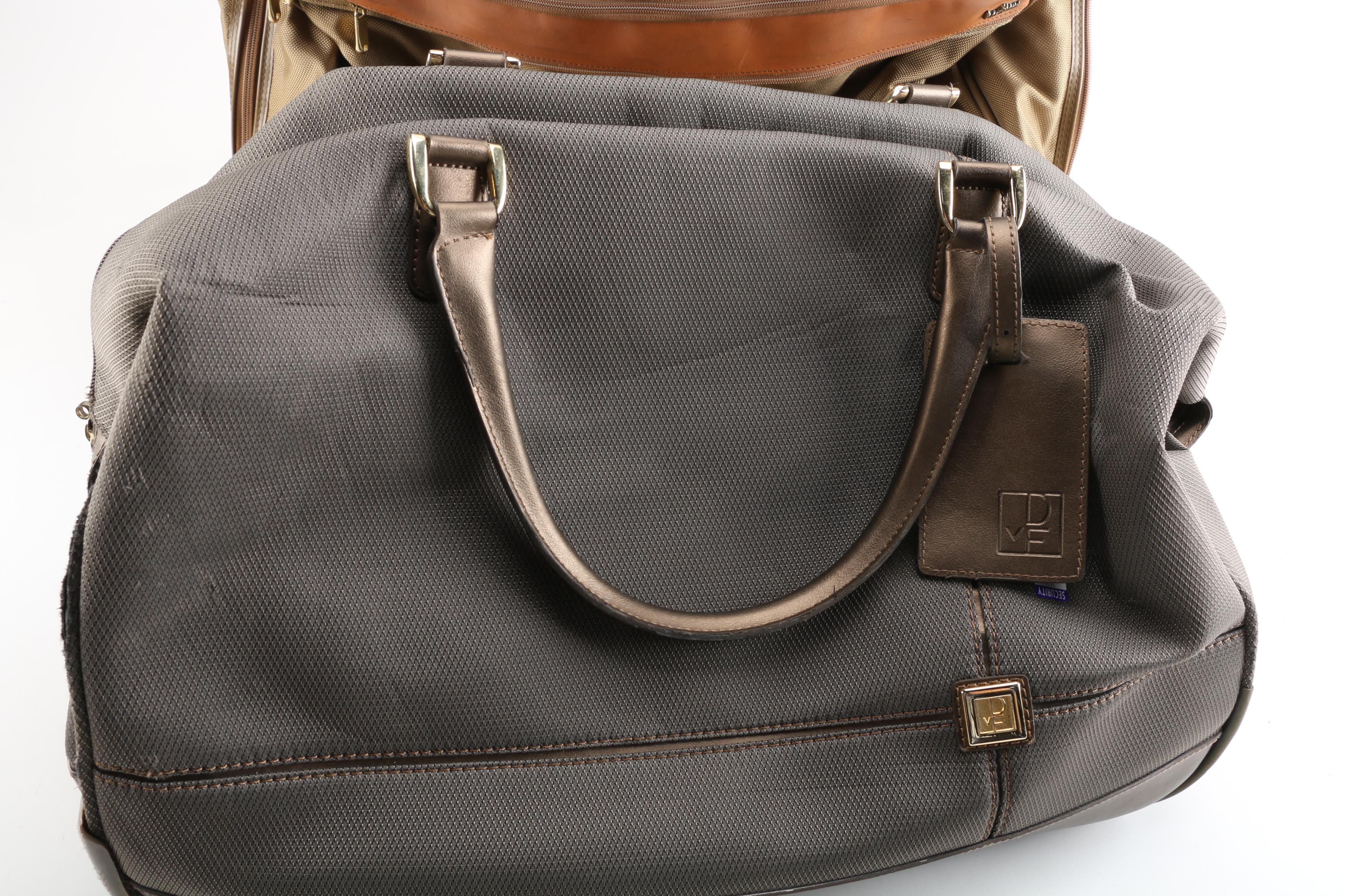 Vintage Hartmann and Diane von Furstenberg Carry-On Luggage