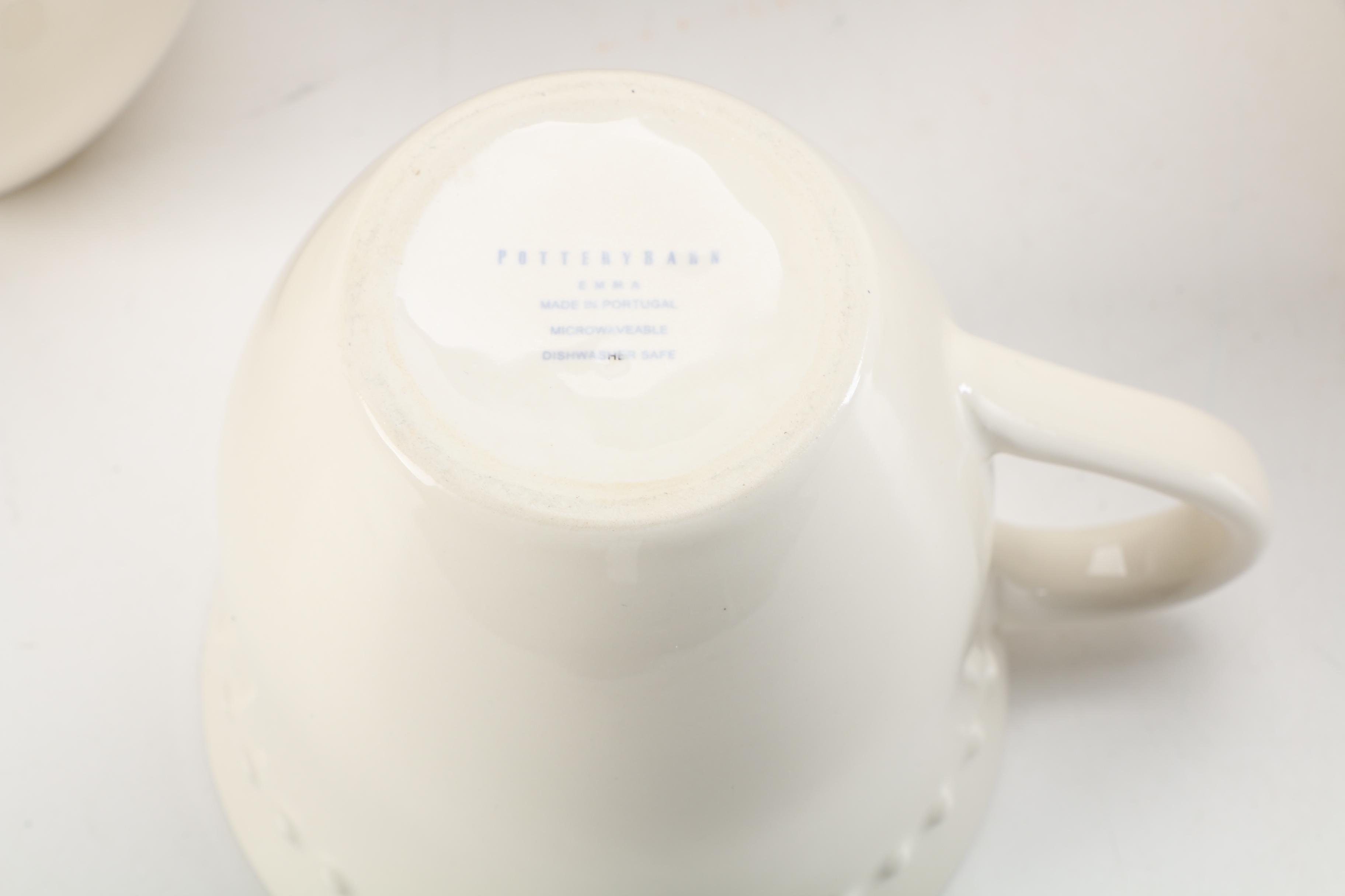 Pottery Barn "Emma" Tableware