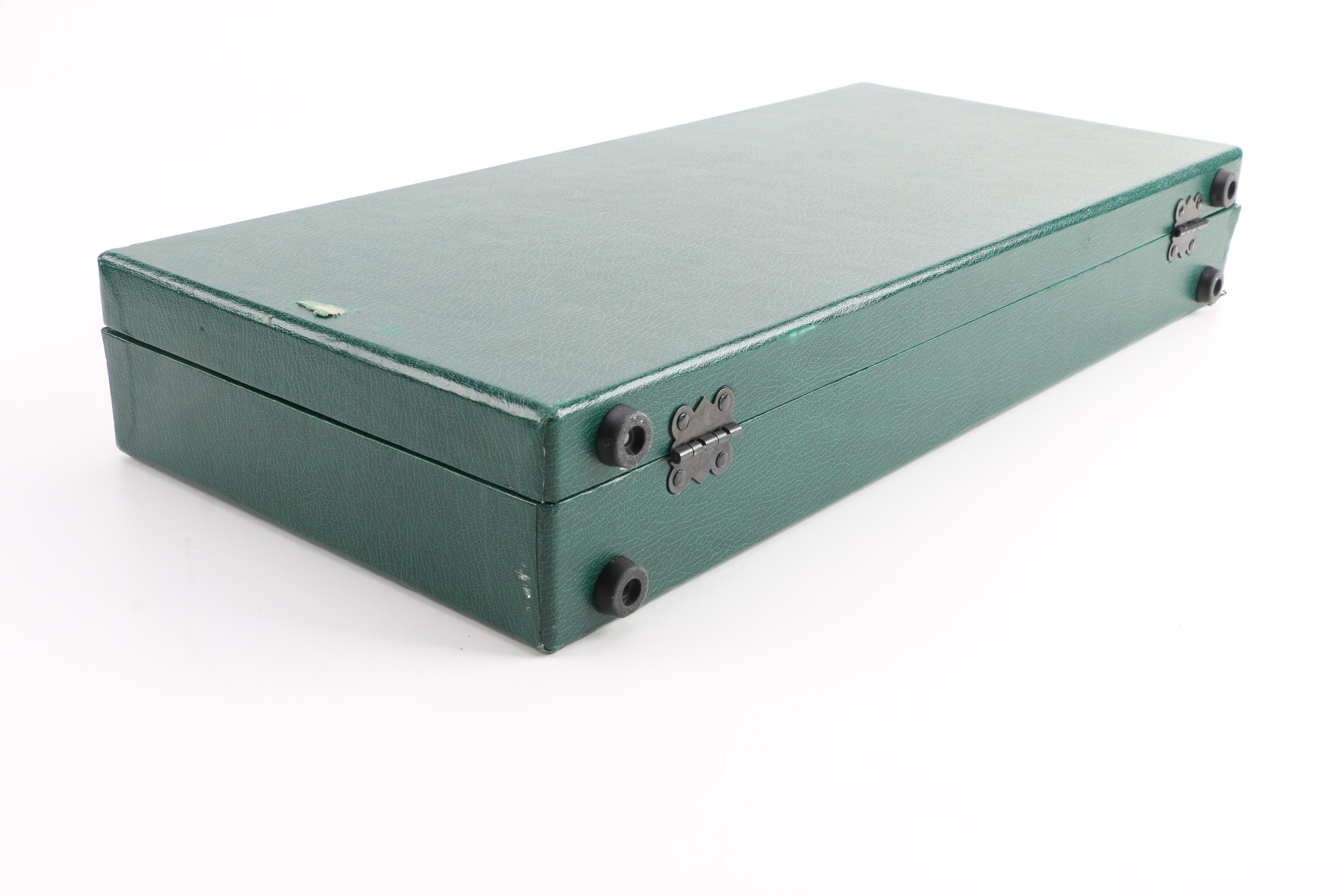 Brooks Brothers Poker Set and Mahjong Set