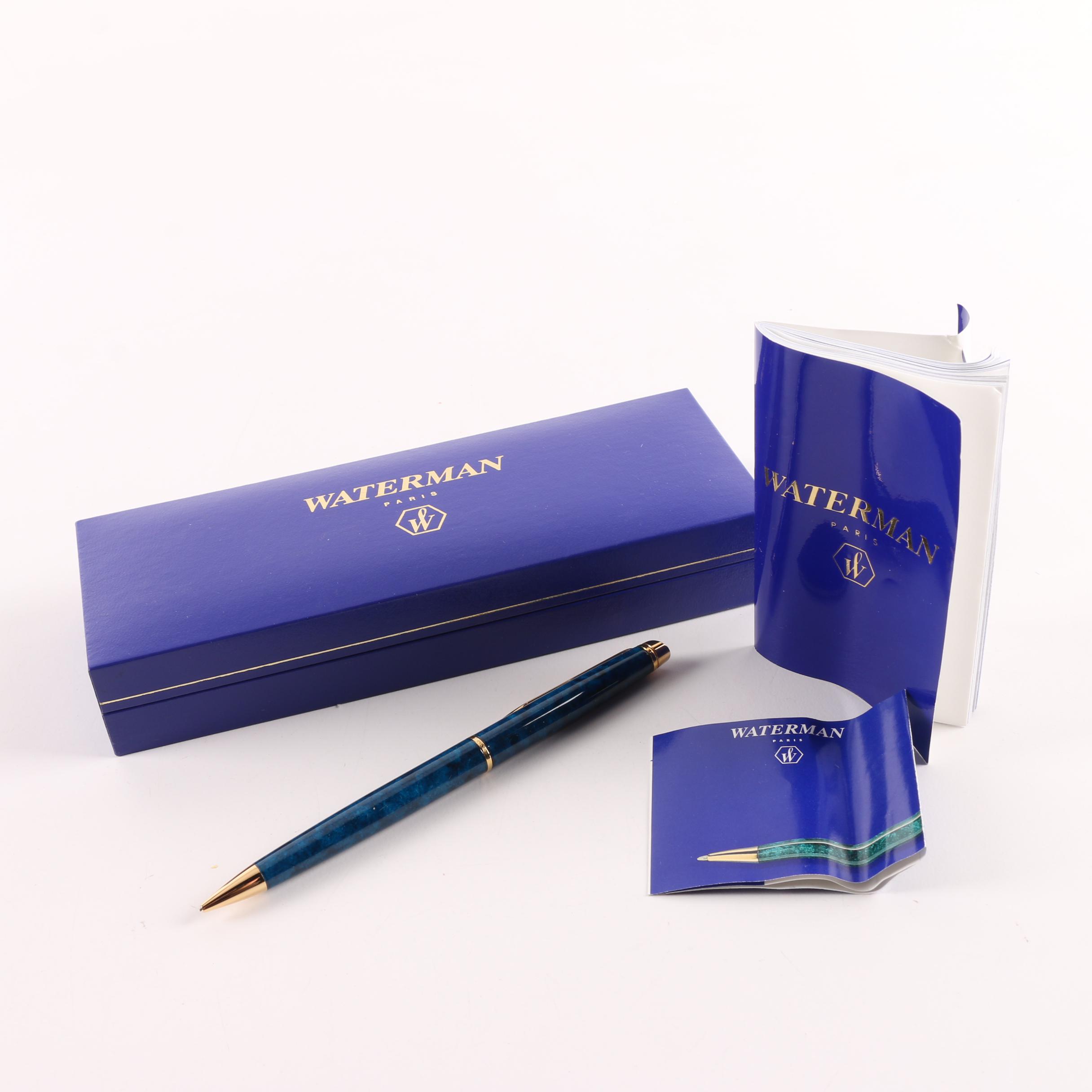 Waterman Ballpoint Pen With Case