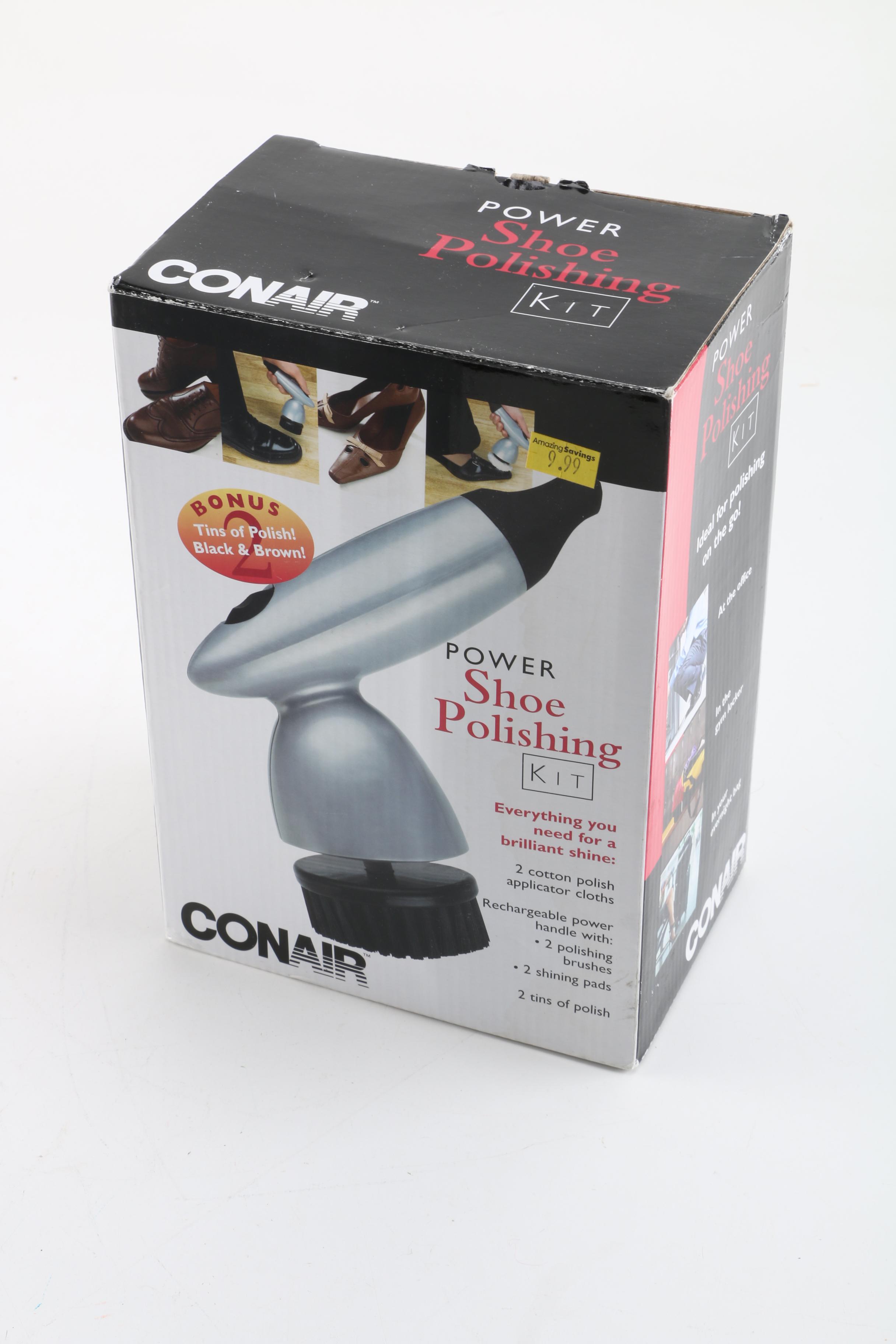 Vanity Appliances Including Brookstone Jewelry Cleaner