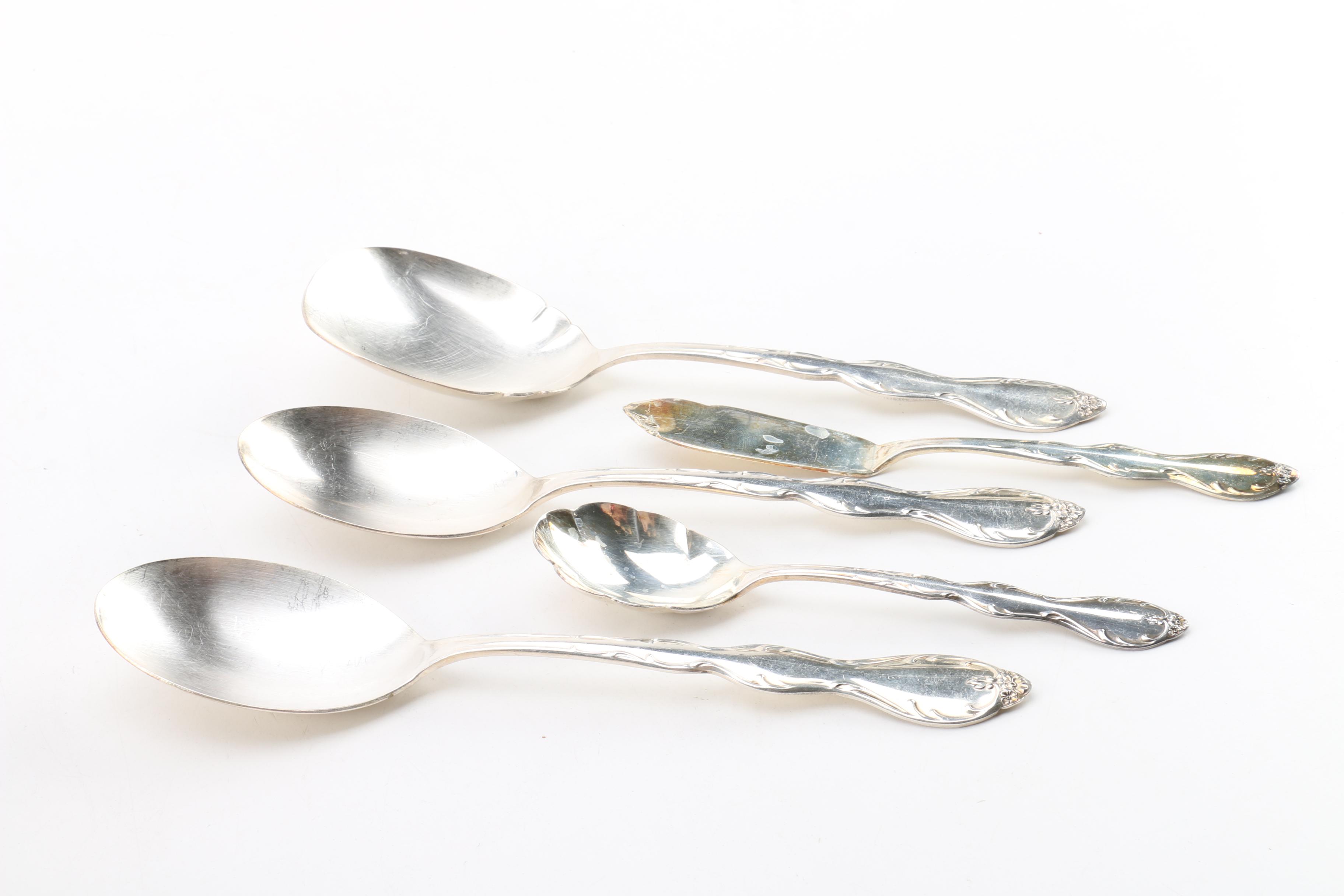 Wm Rogers Mfg. Co. "Camelot/Melody" Silver-Plated Flatware Set