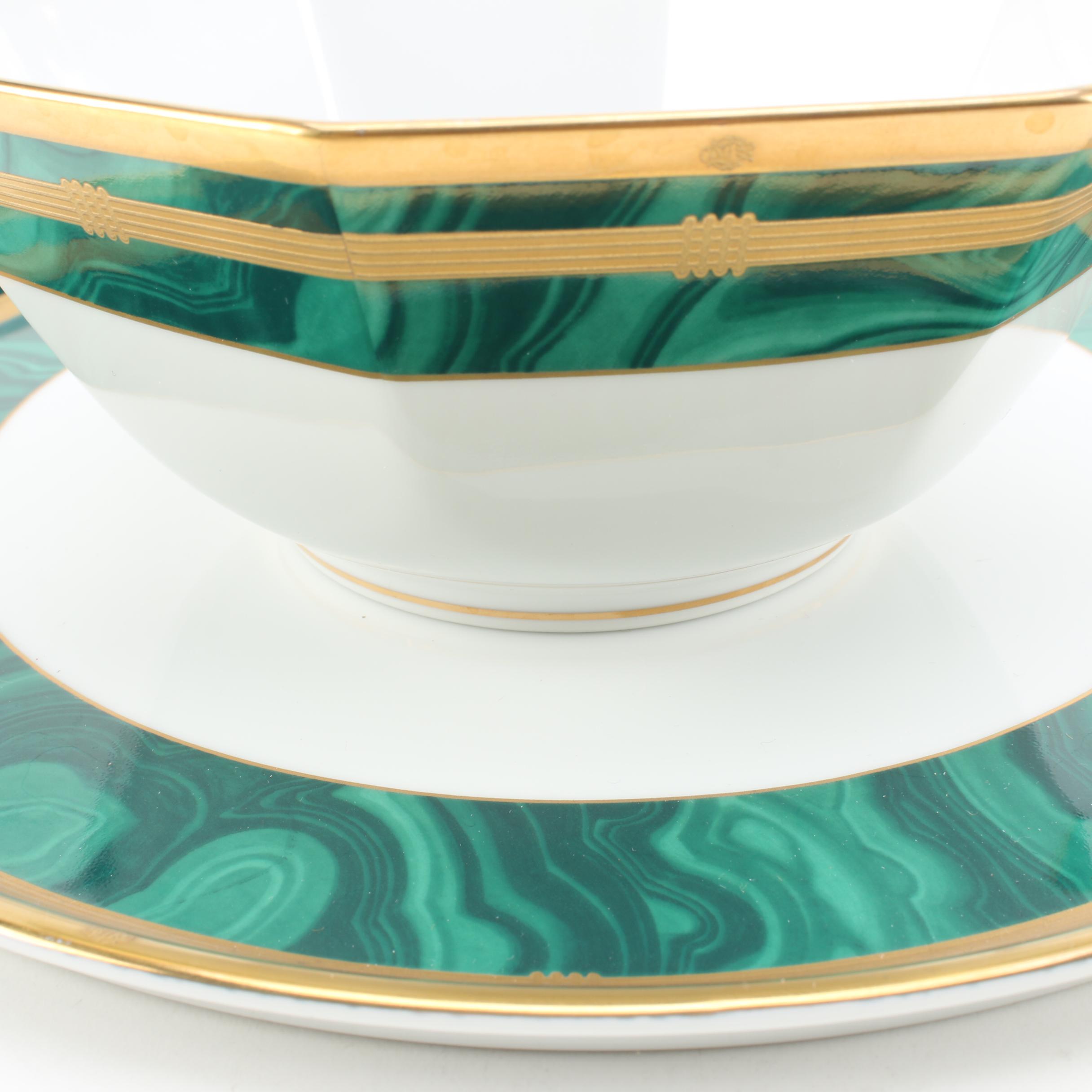 Christian Dior "Gaudron Malachite" Serveware