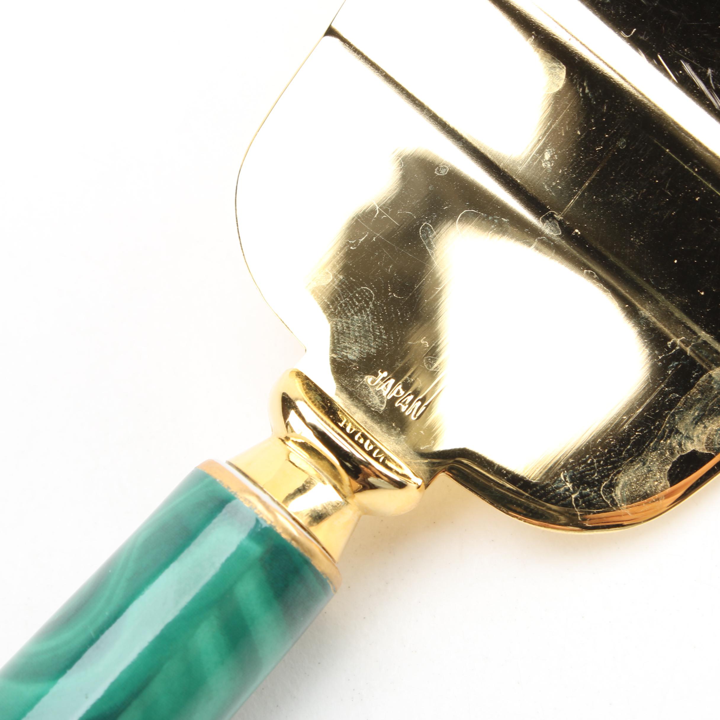 Christian Dior "Gaudron Malachite" Serveware