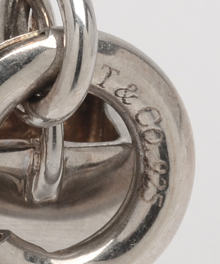 Tiffany & Co. Sterling Silver Shopping Bag Charm