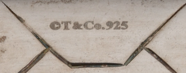 Tiffany & Co. Sterling Silver Shopping Bag Charm