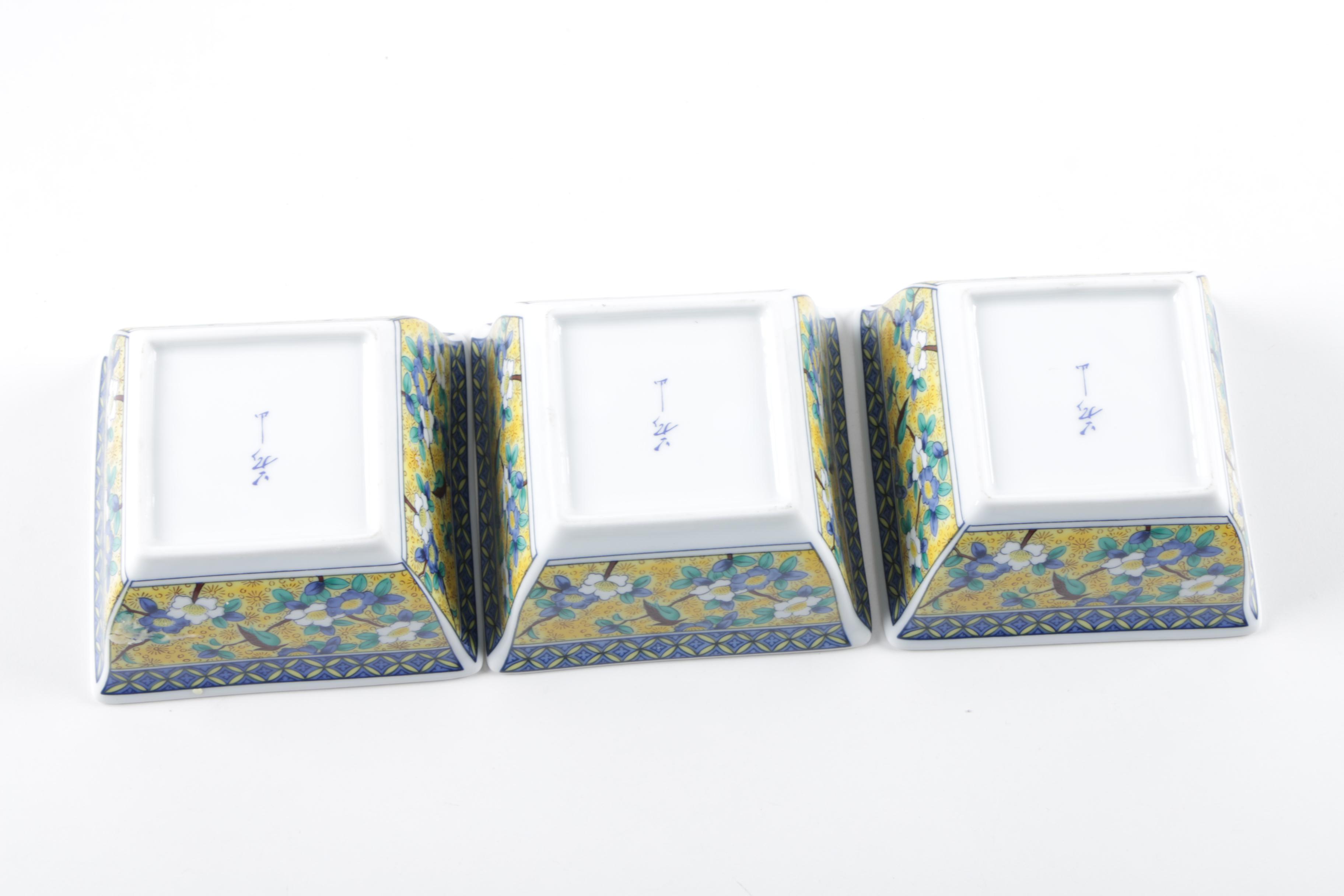 Ceramic Planter and Decorative Tableware Assortment