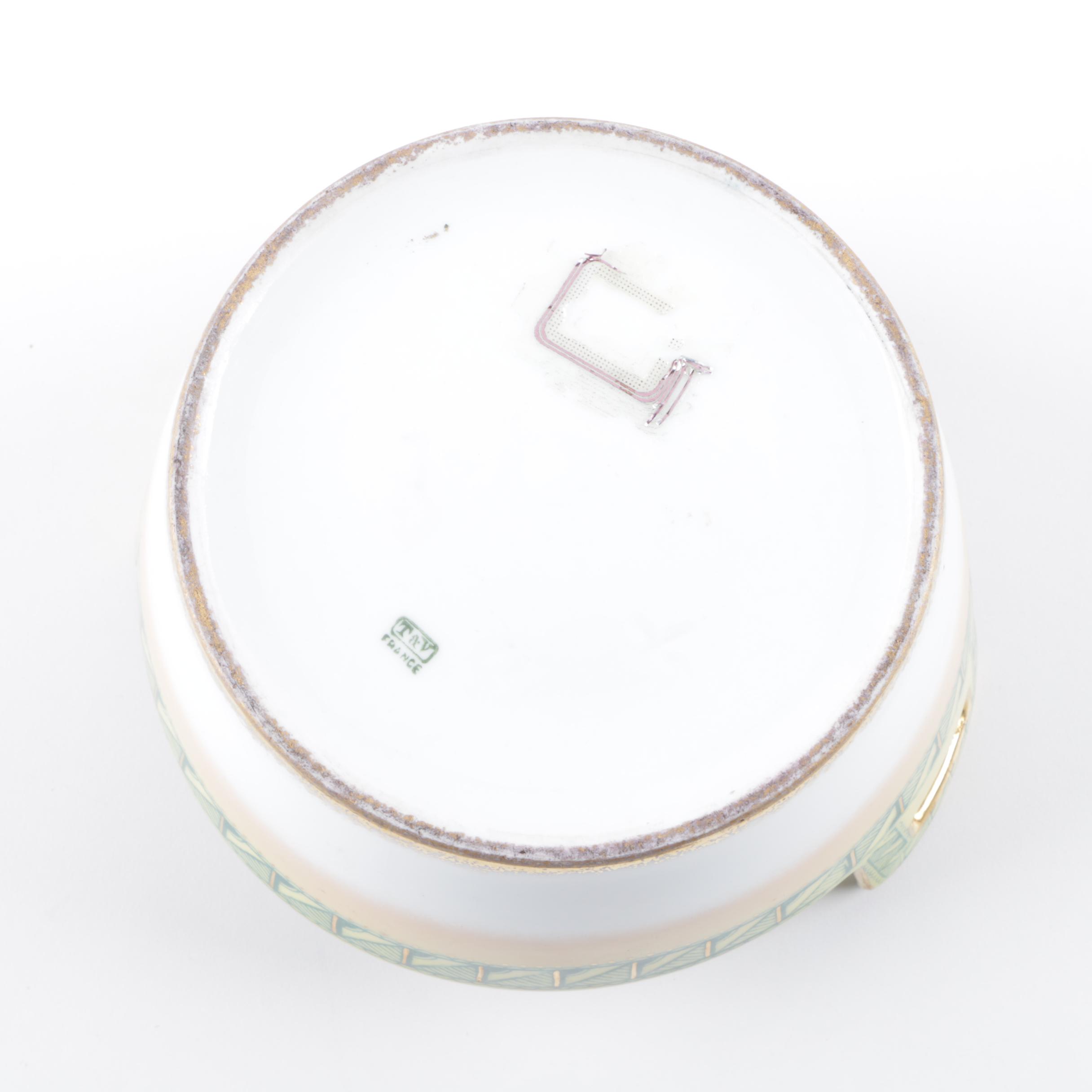 Ceramic Planter and Decorative Tableware Assortment