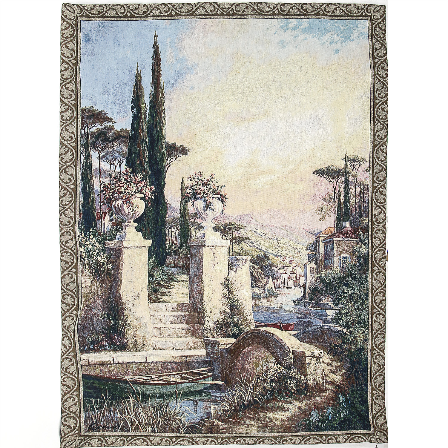 Machine Made Tapestry "La Barchetta Grande"