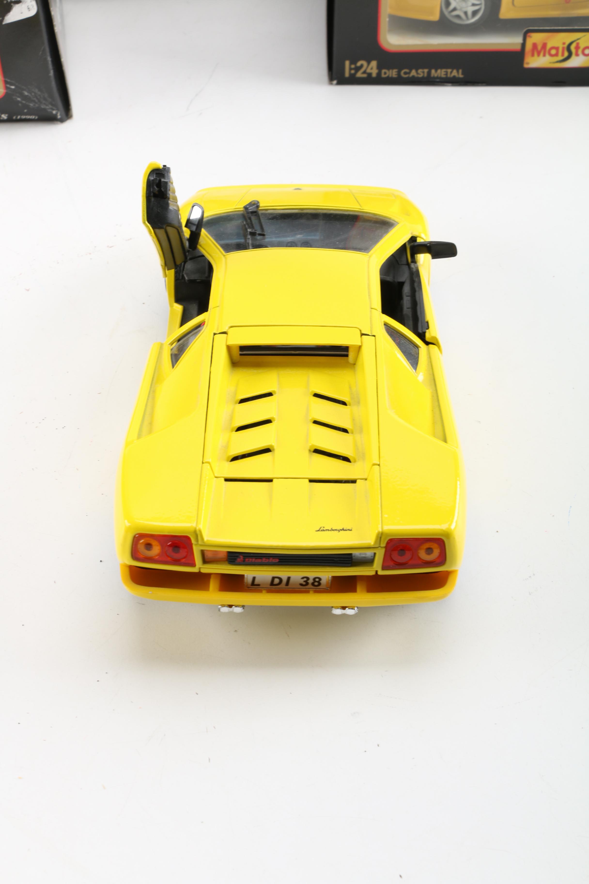 Die-Cast Cars Including Maisto