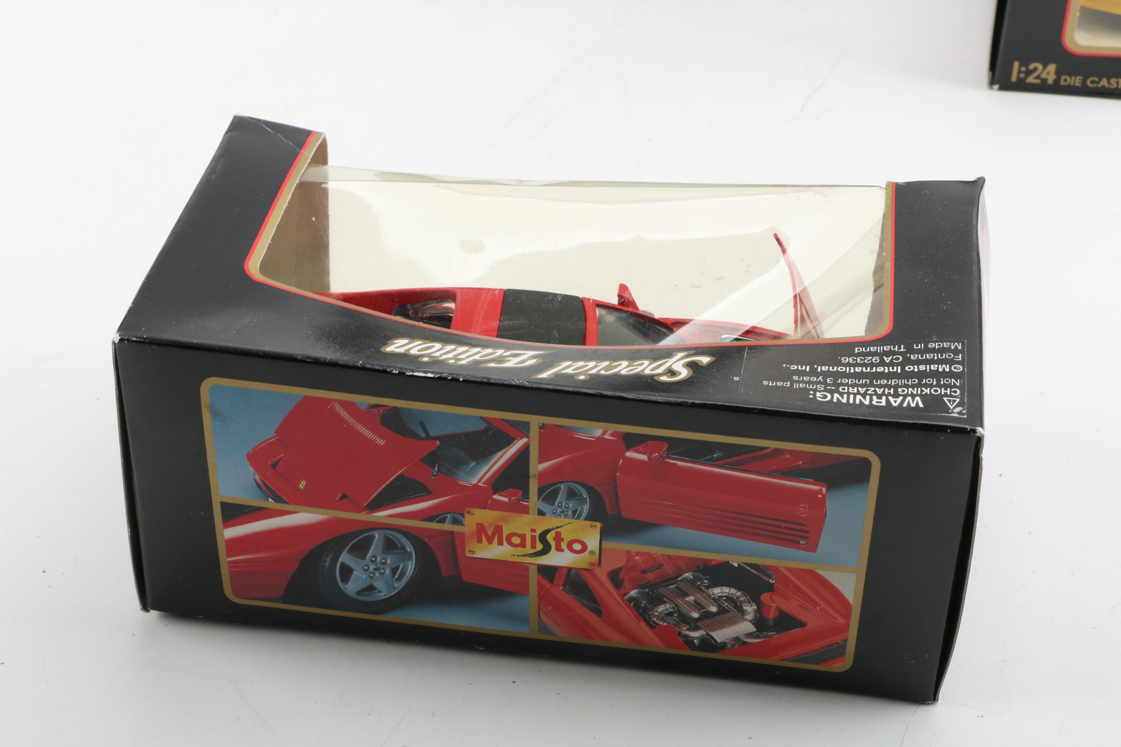 Die-Cast Cars Including Maisto