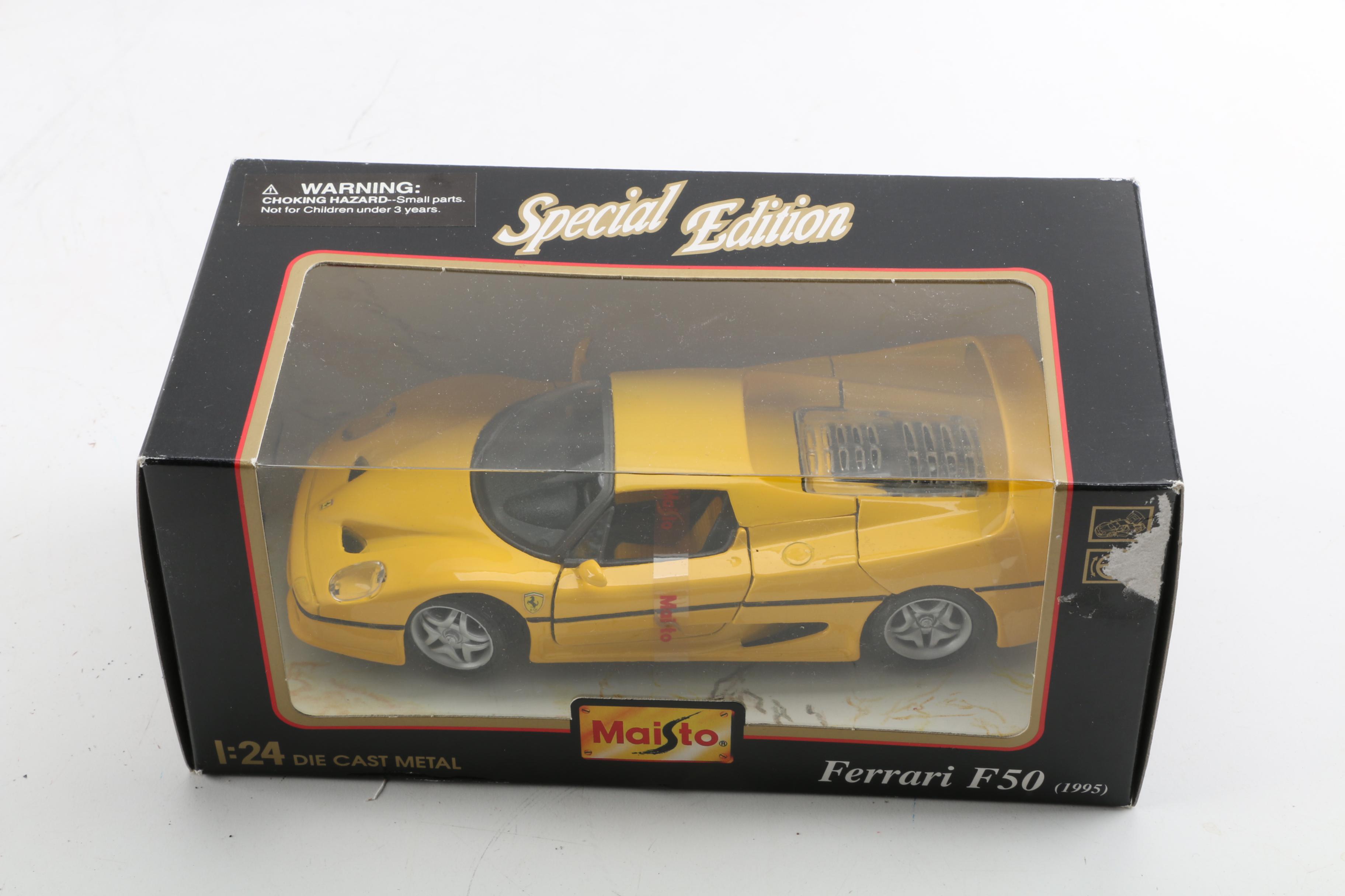 Die-Cast Cars Including Maisto
