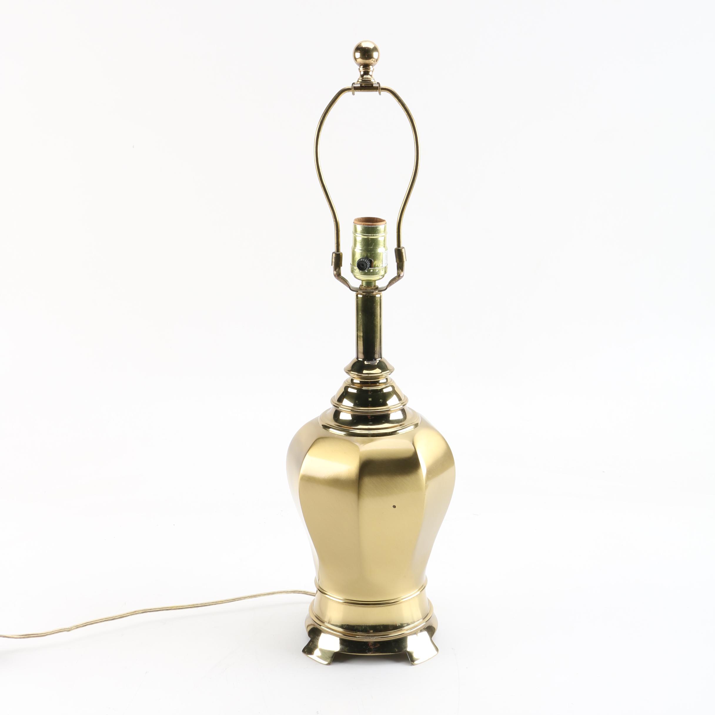 Brushed Brass Table Lamp