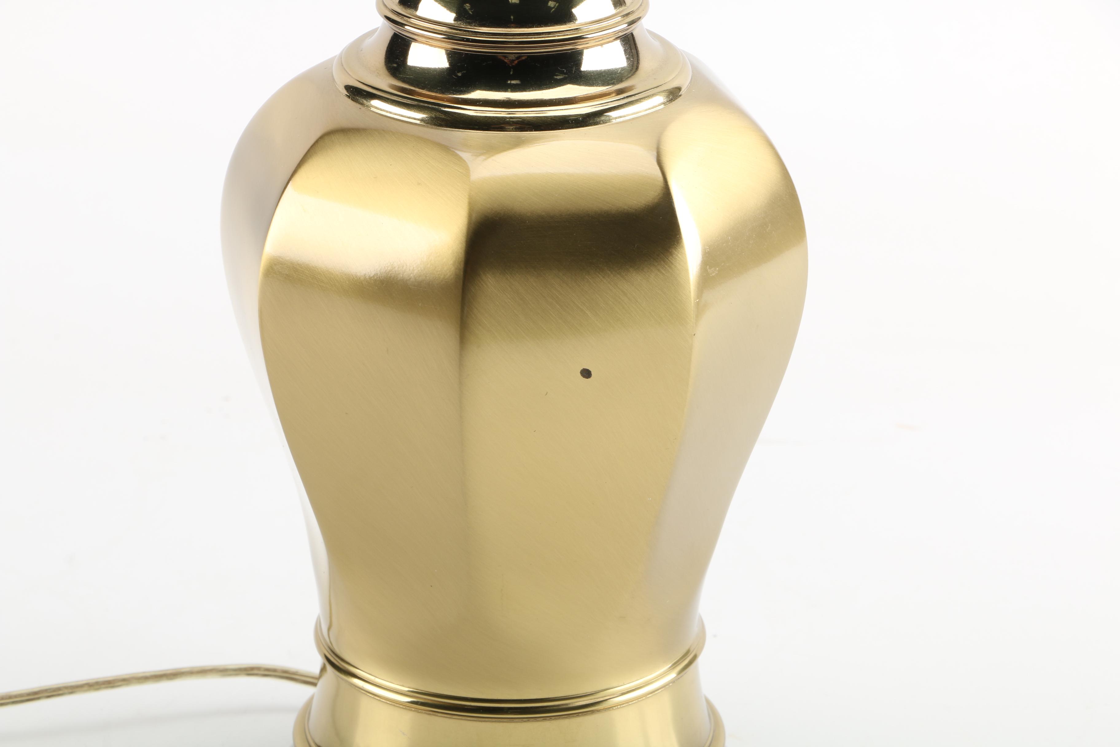 Brushed Brass Table Lamp