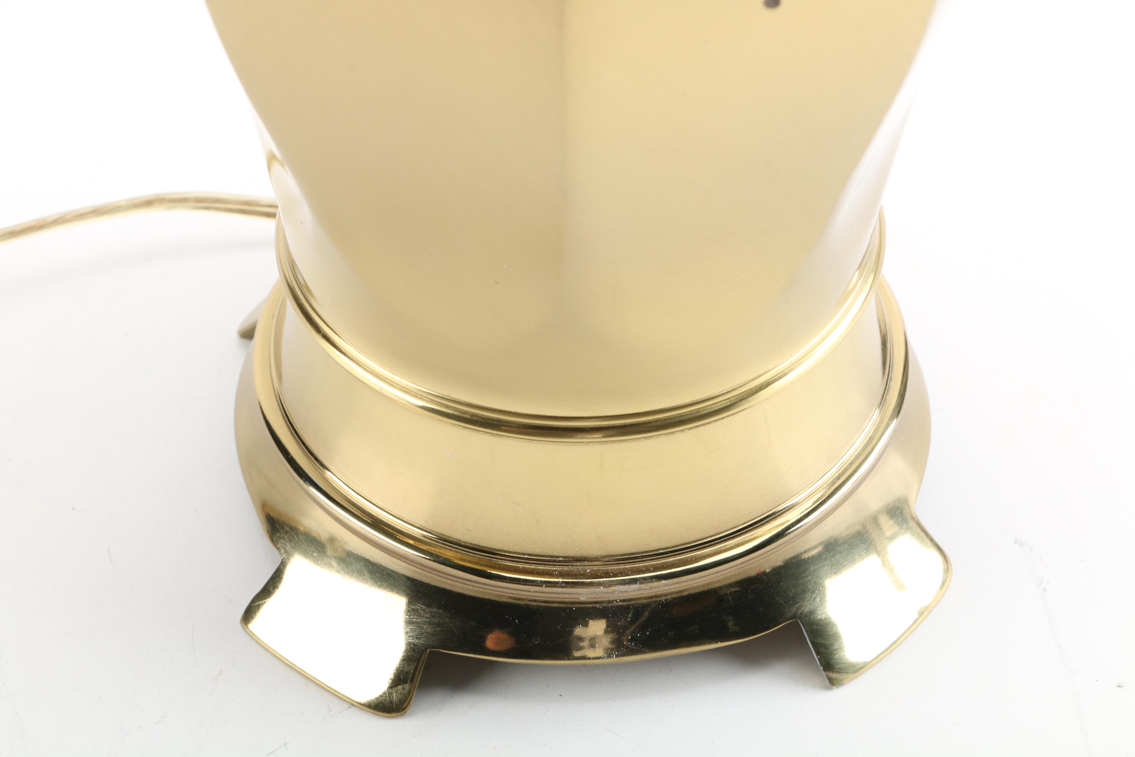 Brushed Brass Table Lamp
