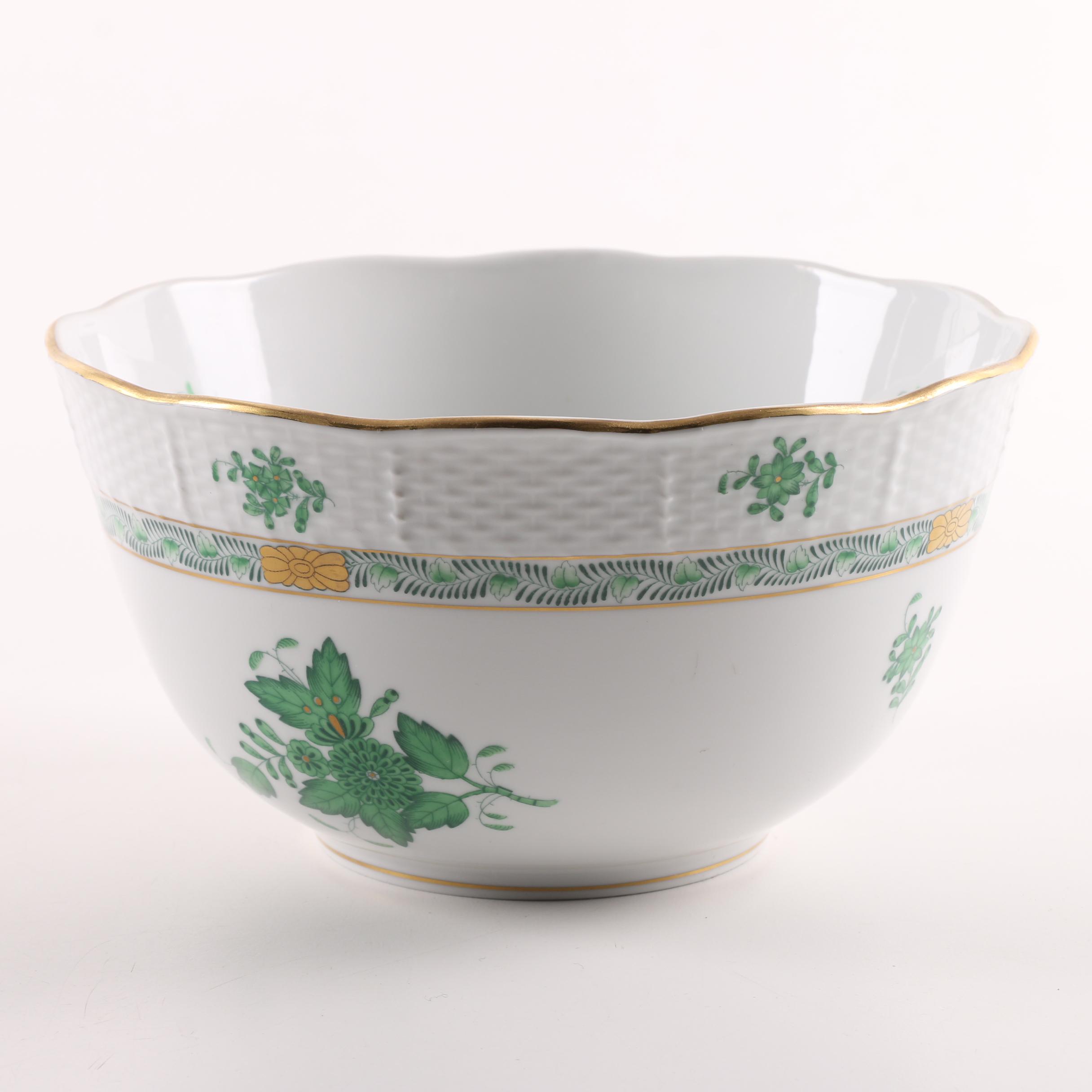 Herend Hungary "Chinese Bouquet" Bowl