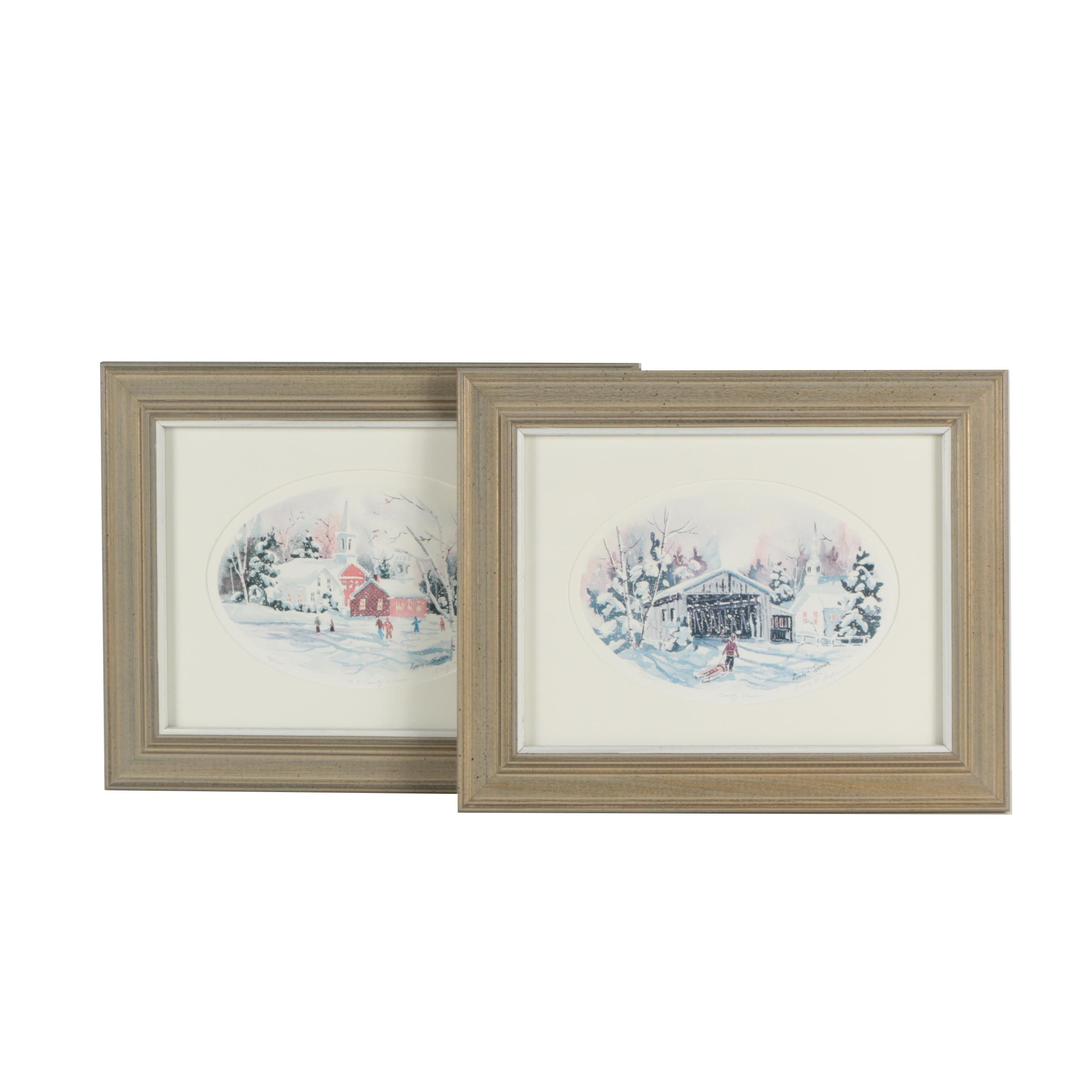 Emily L. Johnson Limited Edition Offset Lithograph Prints