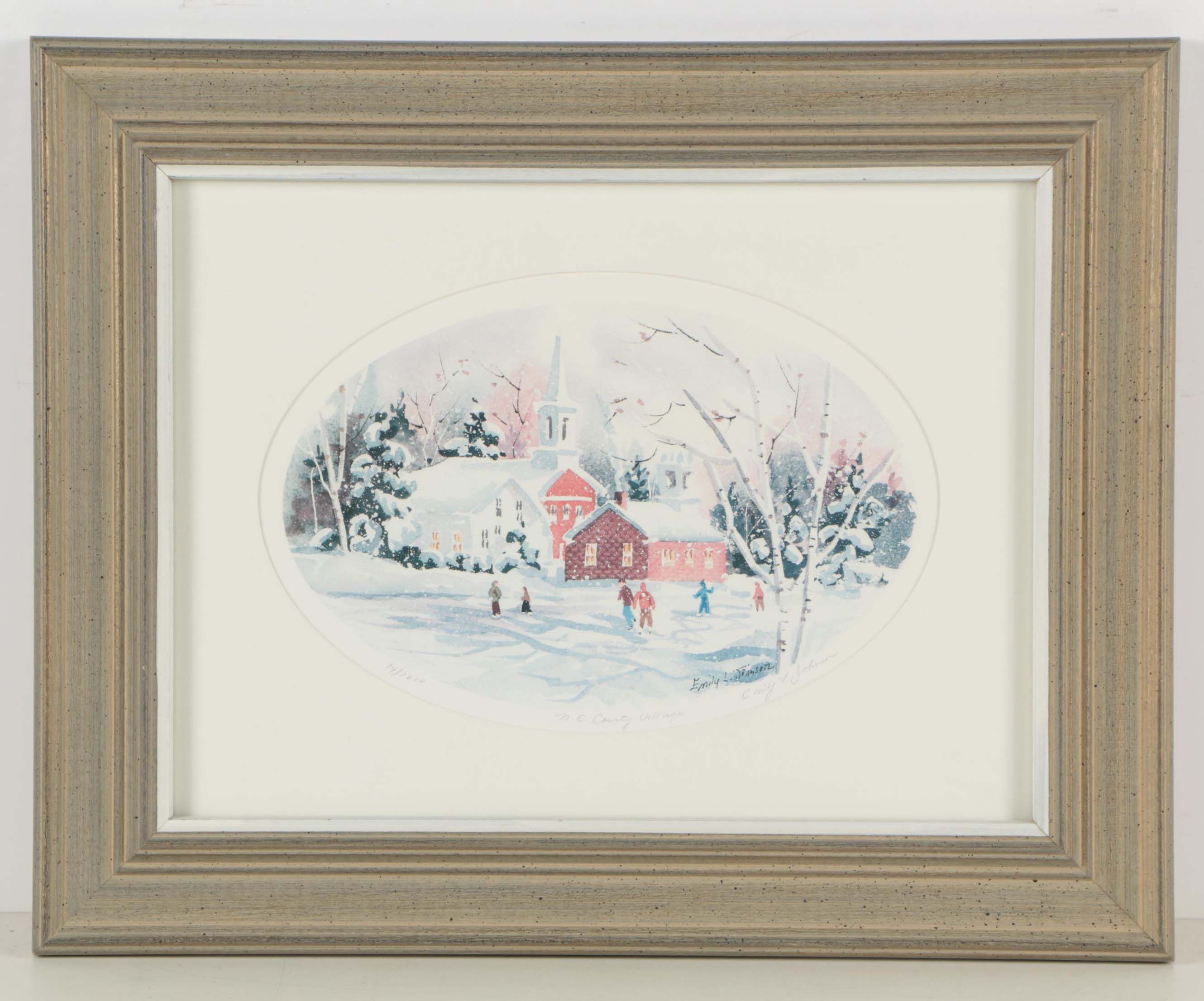 Emily L. Johnson Limited Edition Offset Lithograph Prints