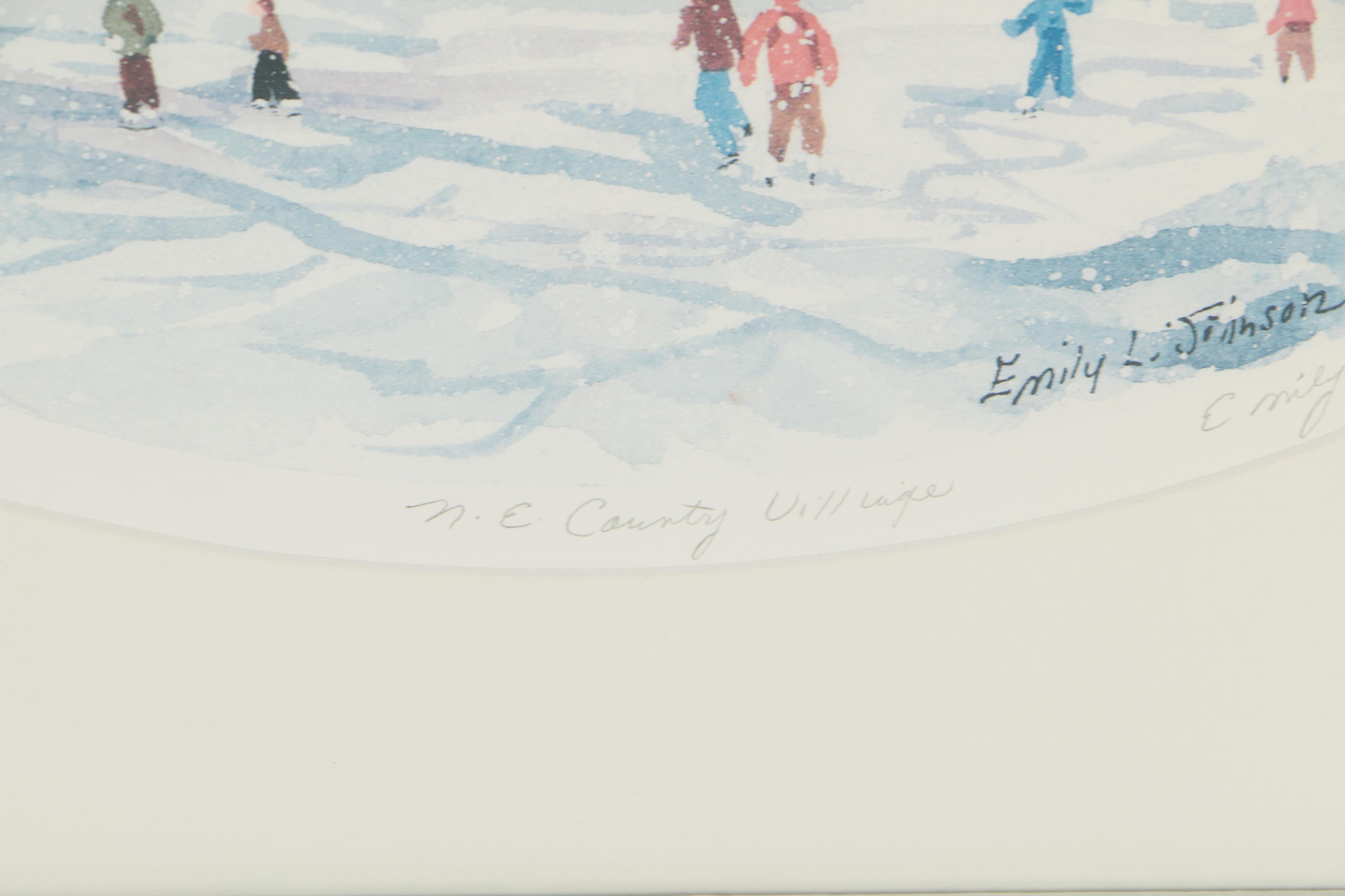 Emily L. Johnson Limited Edition Offset Lithograph Prints