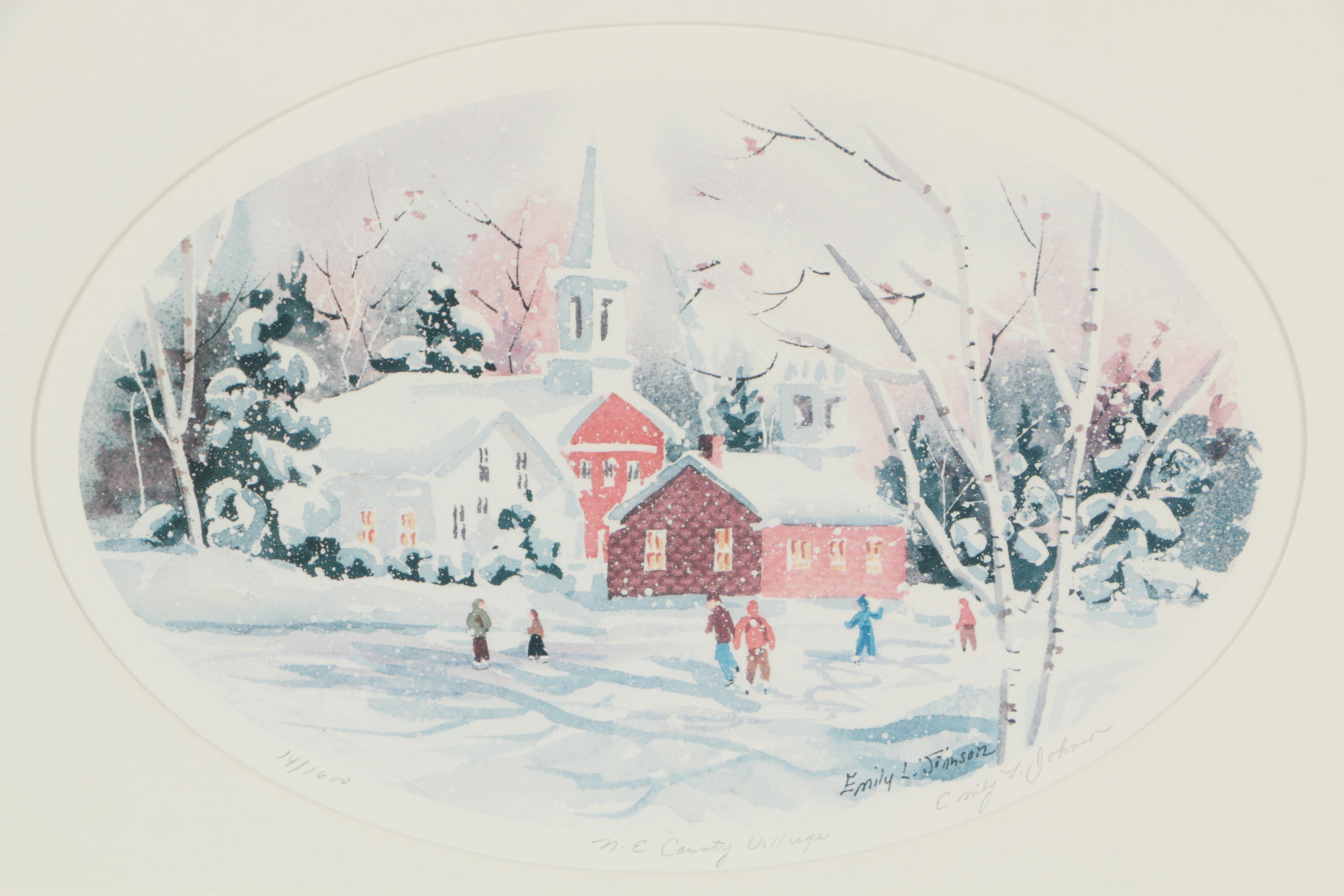 Emily L. Johnson Limited Edition Offset Lithograph Prints