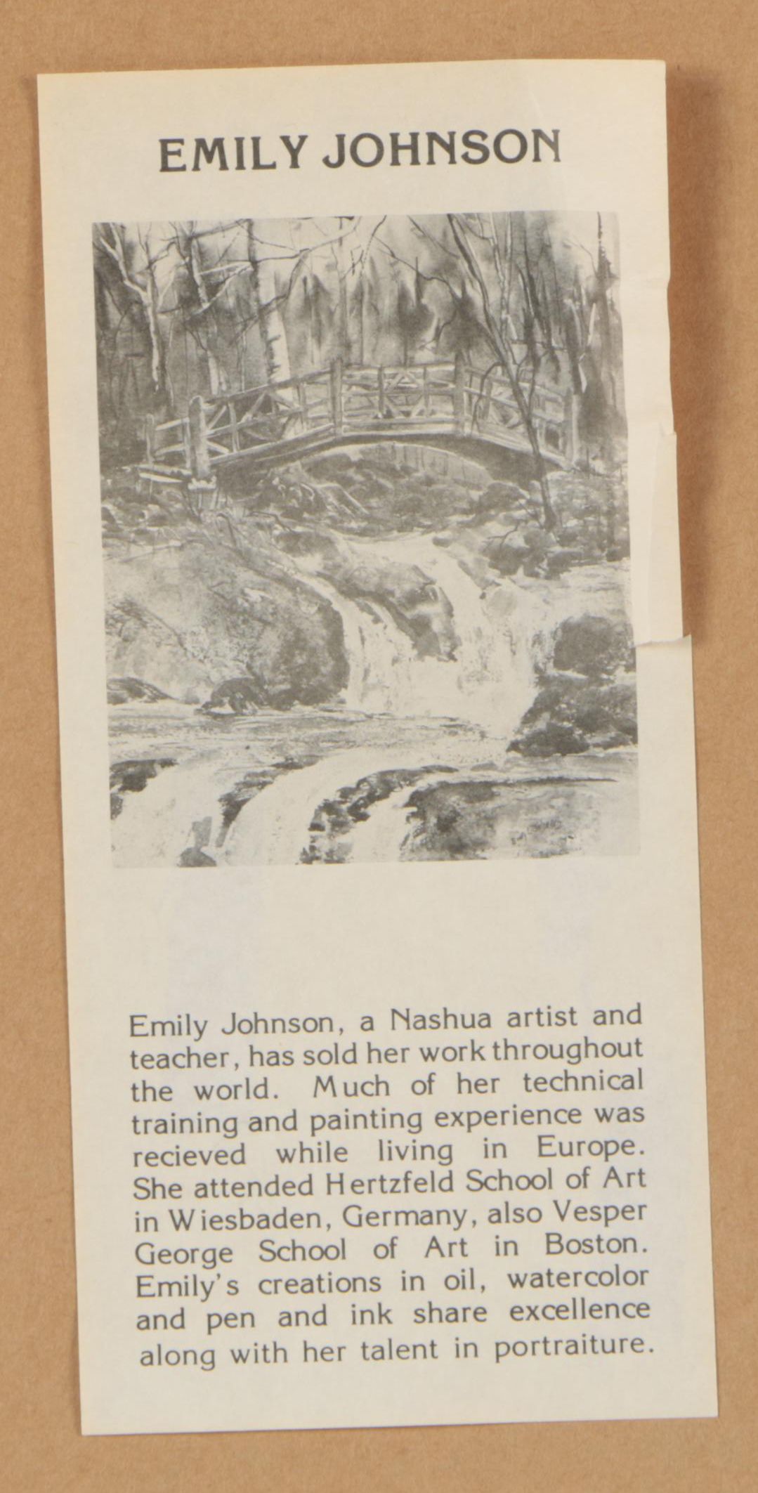 Emily L. Johnson Limited Edition Offset Lithograph Prints