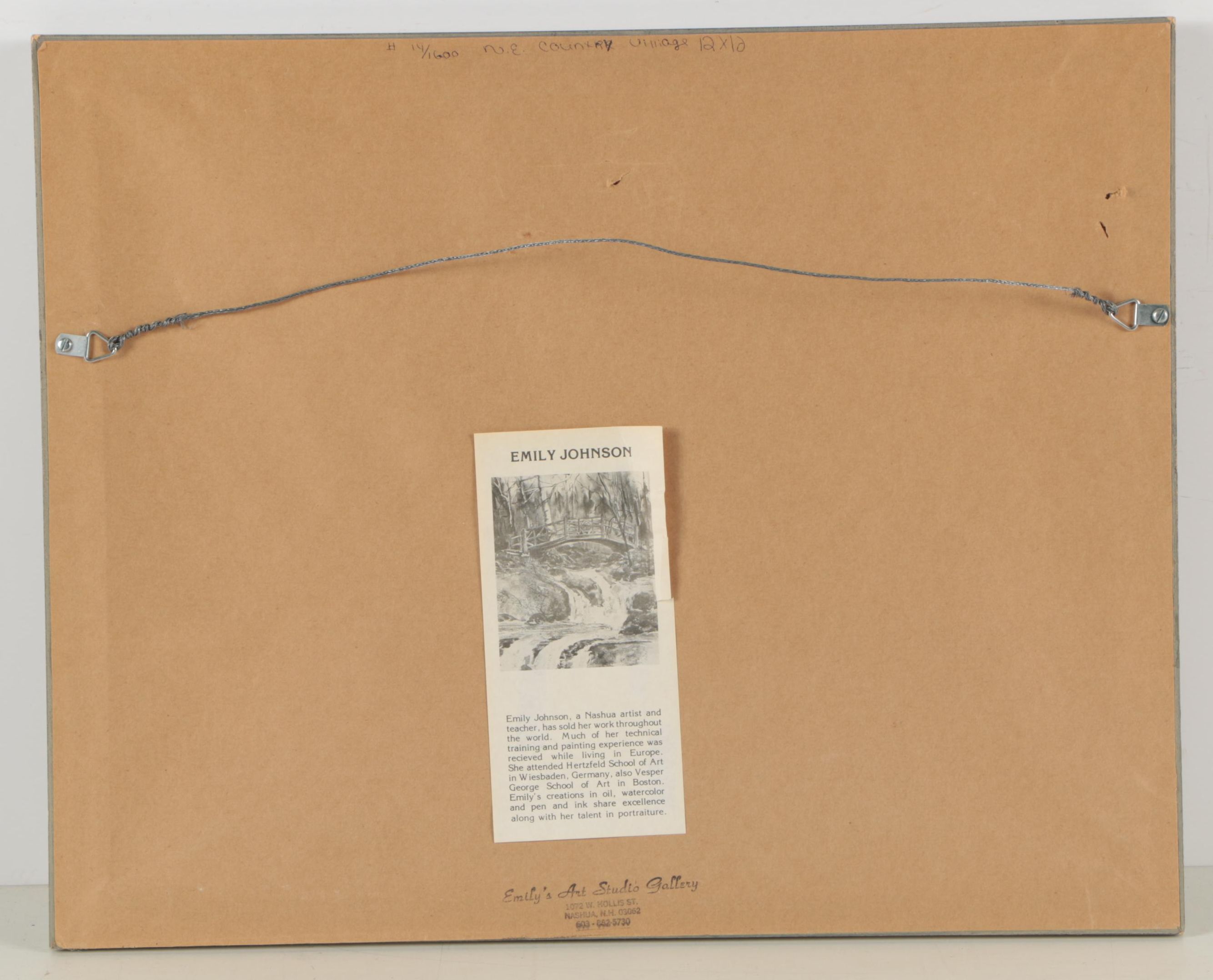 Emily L. Johnson Limited Edition Offset Lithograph Prints