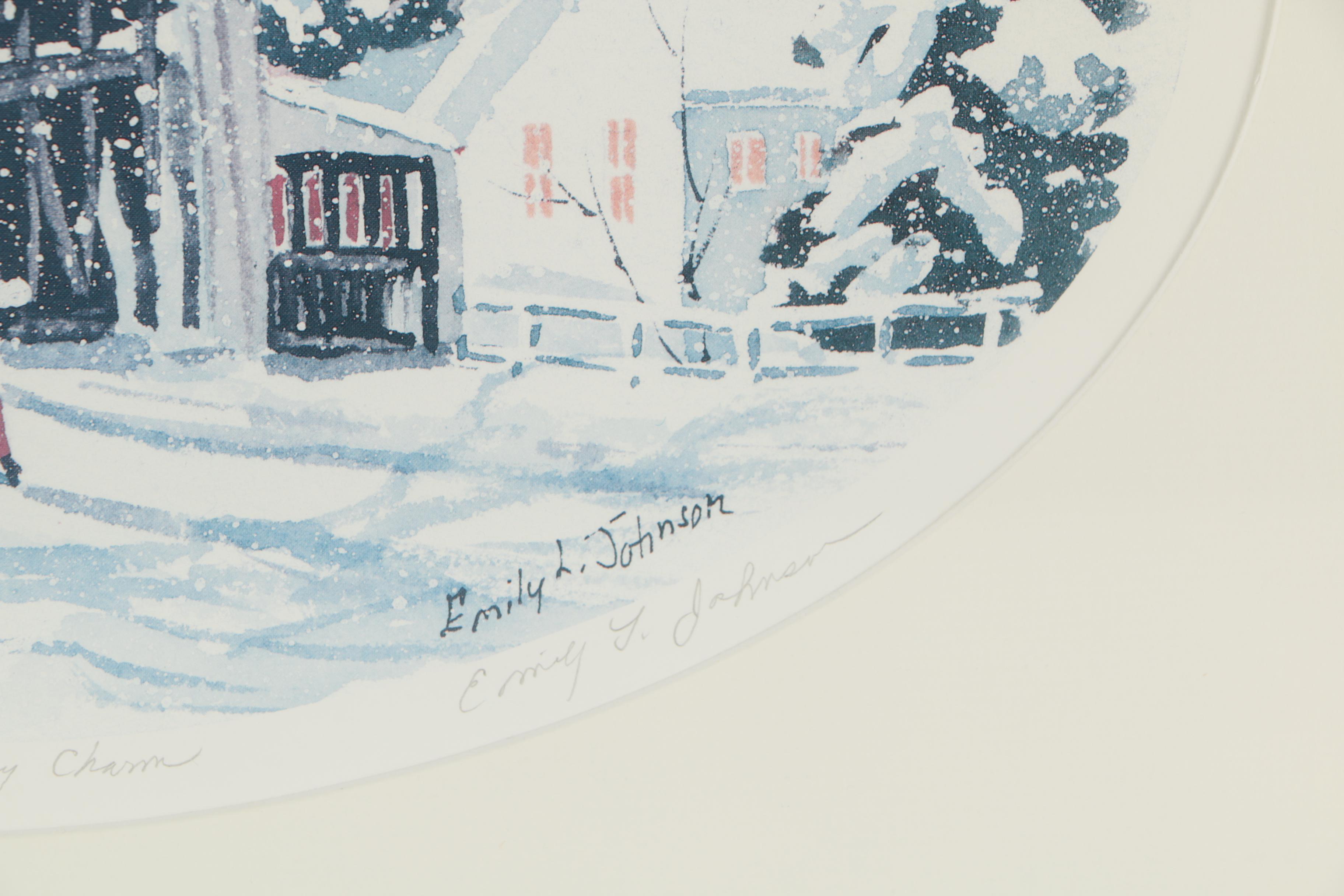 Emily L. Johnson Limited Edition Offset Lithograph Prints